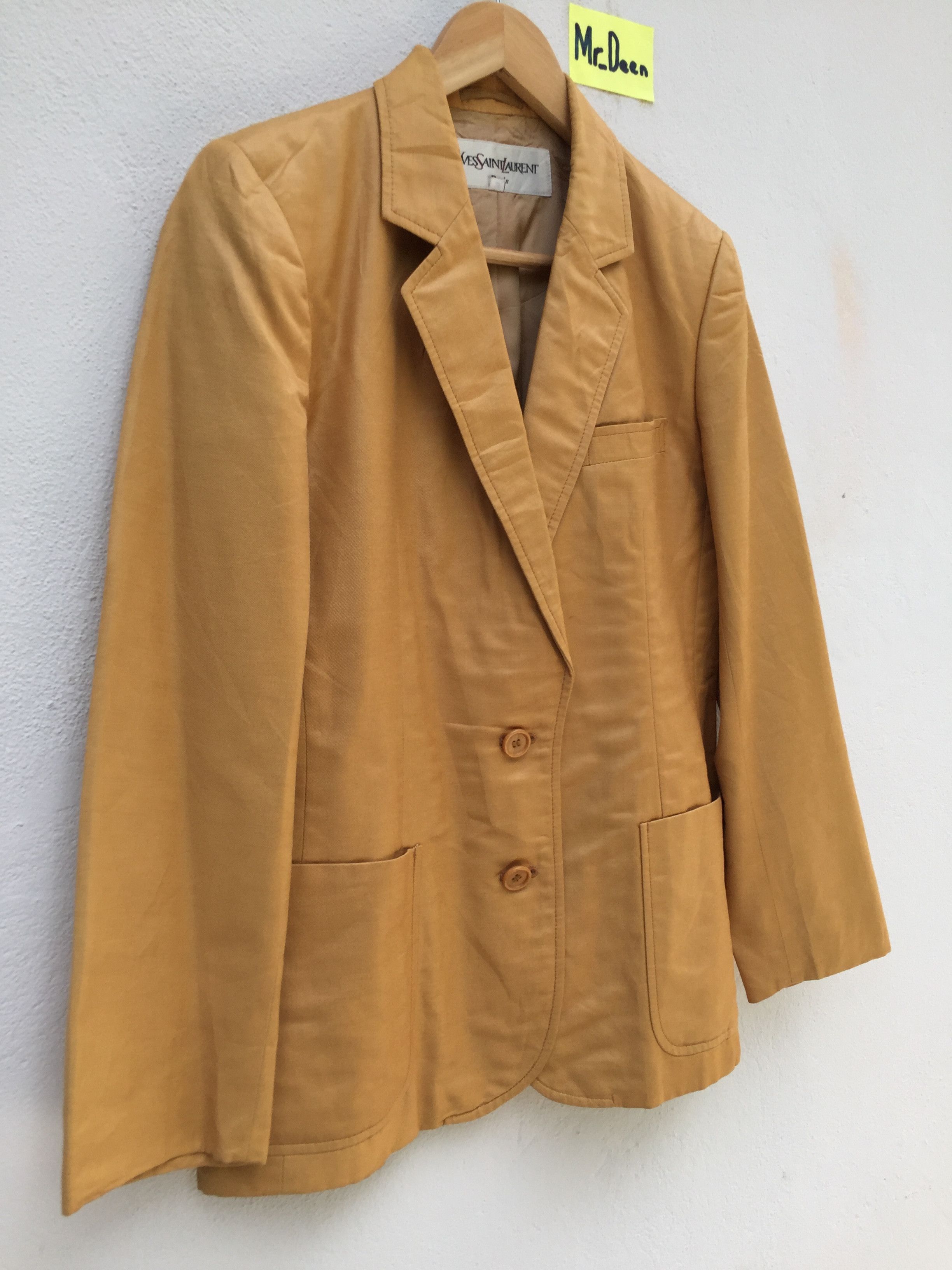 Yves Saint Laurent Yves Saint Laurent Vintage Brown Blazer Size US M / EU 48-50 / 2 - 3 Thumbnail
