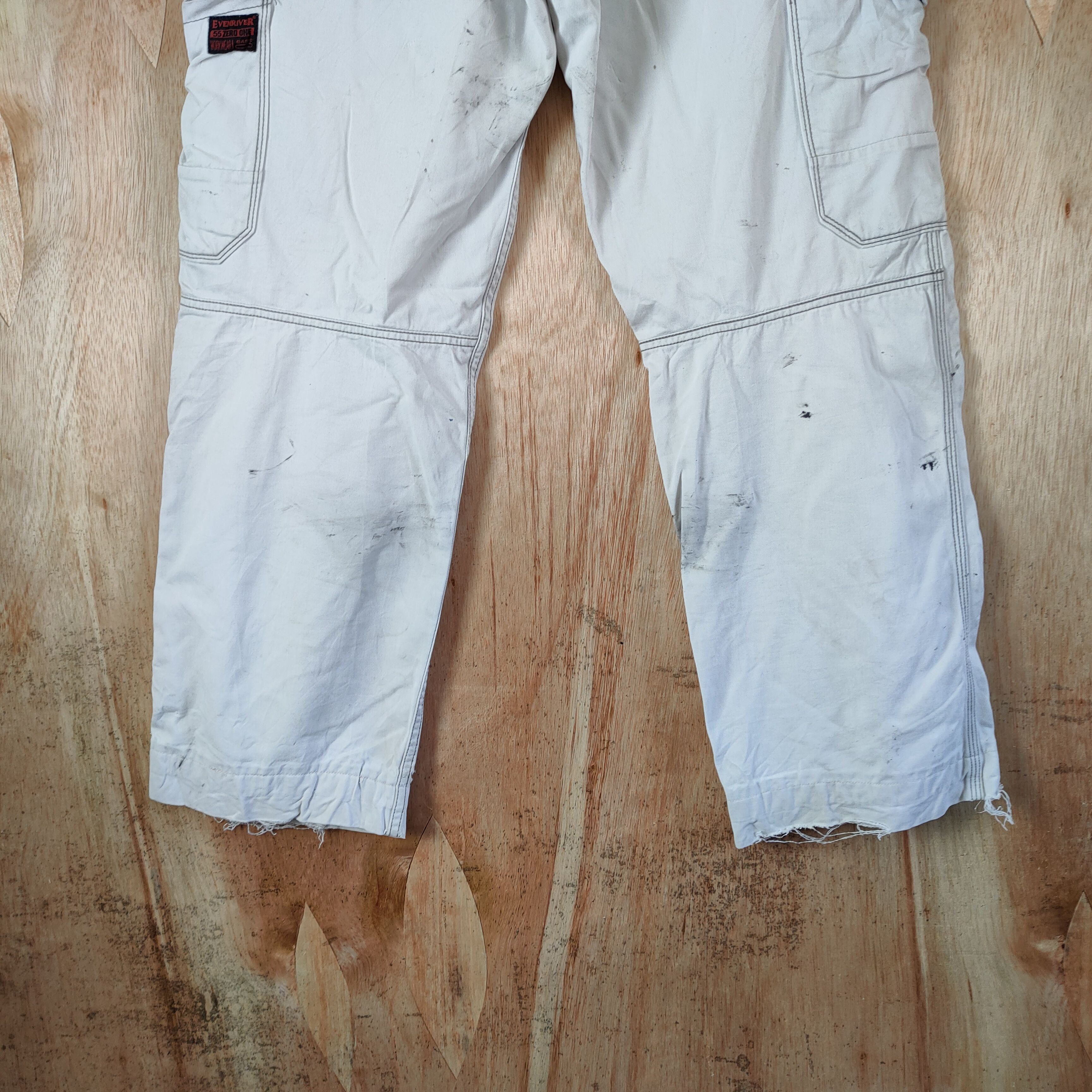 Japanese Brand × Vintage × White's Boots VINTAGE EVENRIVER FADED/STAIN CARGO PANTS Size US 30 / EU 46 - 7 Thumbnail