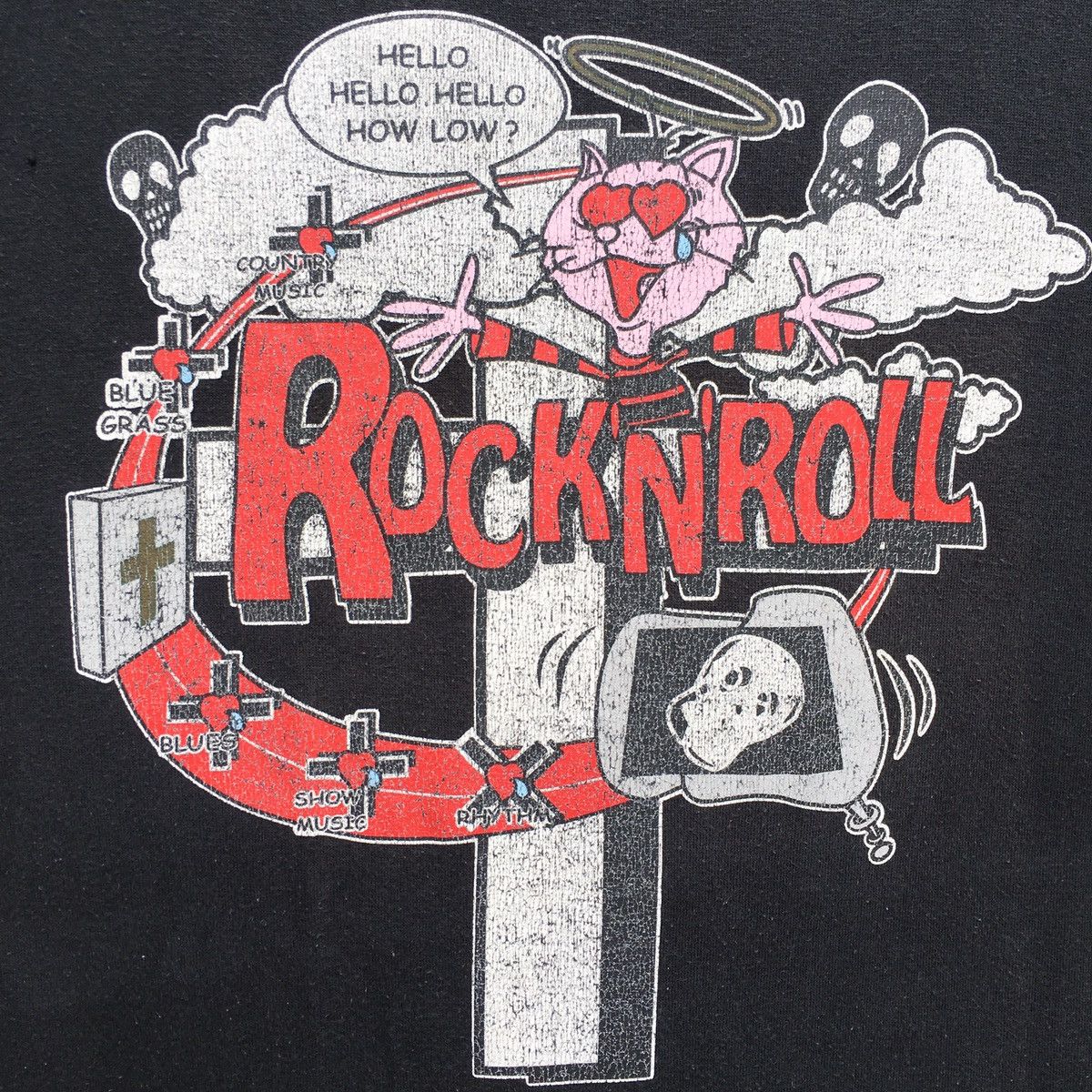 Number (N)ine Vintage Rare Number Nine Rock N Roll Tshirt Size US S / EU 44-46 / 1 - 10 Thumbnail