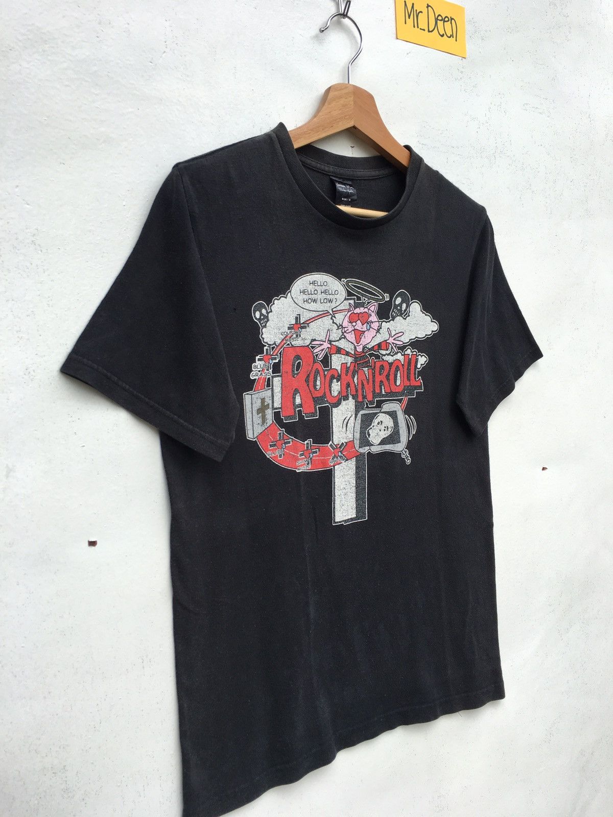 Number (N)ine Vintage Rare Number Nine Rock N Roll Tshirt Size US S / EU 44-46 / 1 - 3 Thumbnail