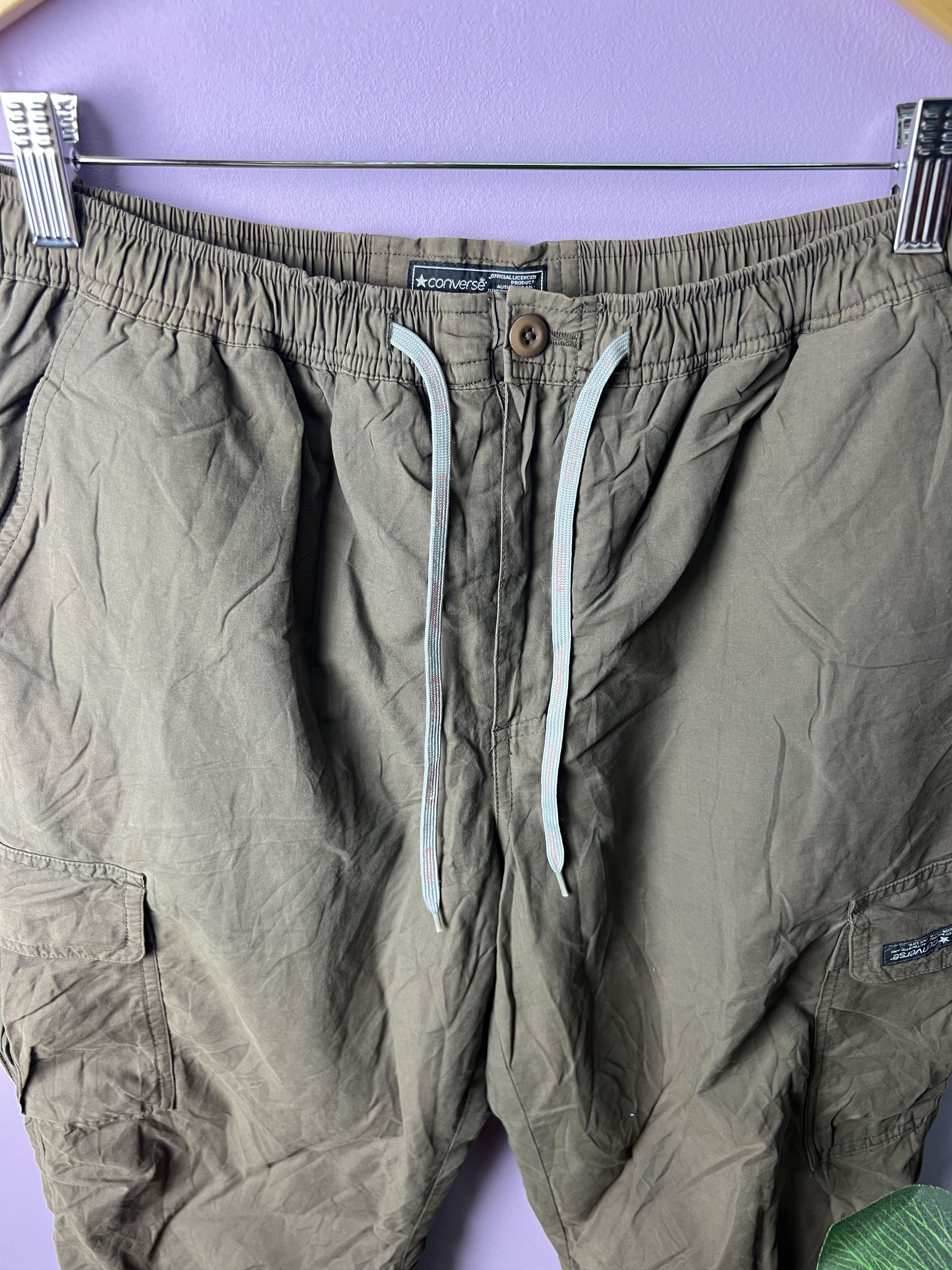 Converse 🔥Vintage Converse Fleece Cargo Pants Size US 32 / EU 48 - 9 Thumbnail