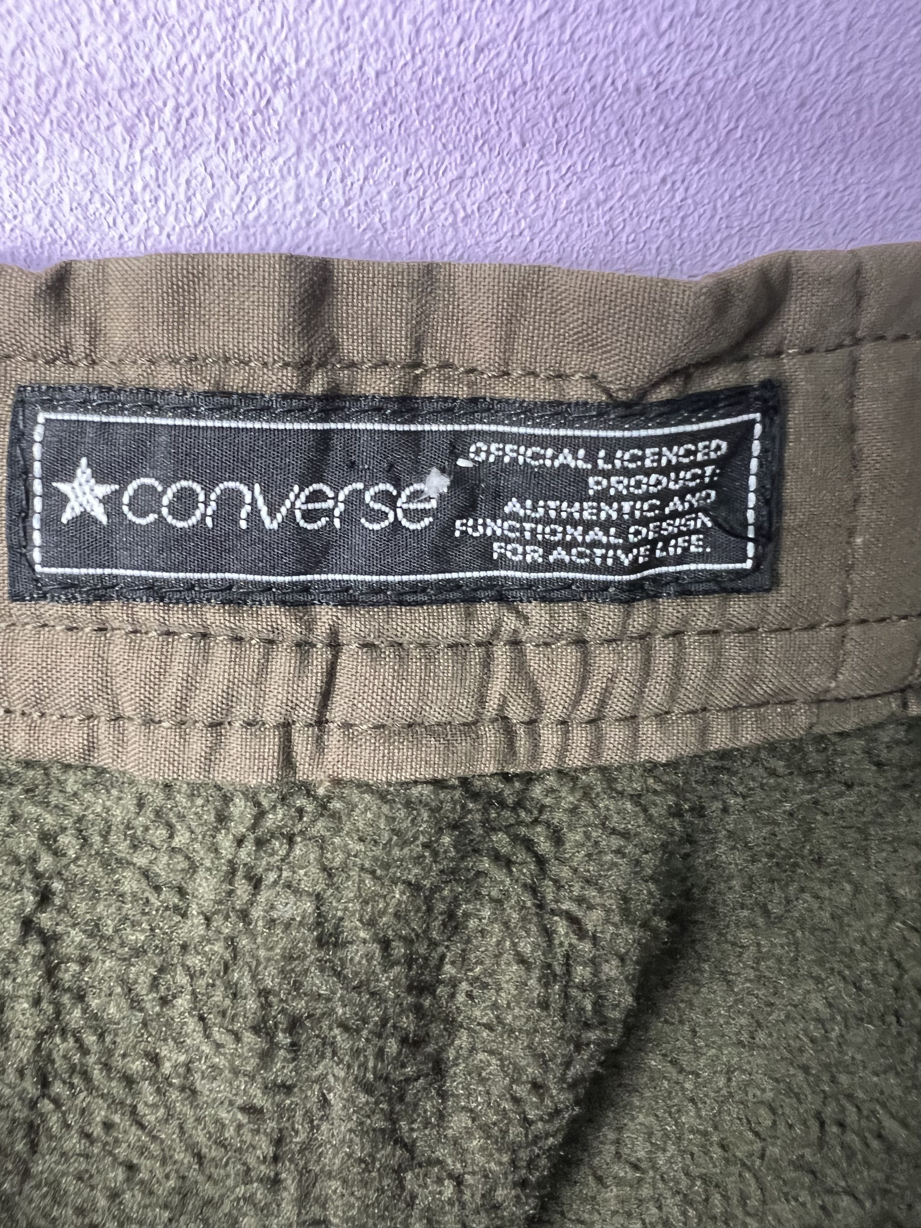 Converse 🔥Vintage Converse Fleece Cargo Pants Size US 32 / EU 48 - 15 Thumbnail
