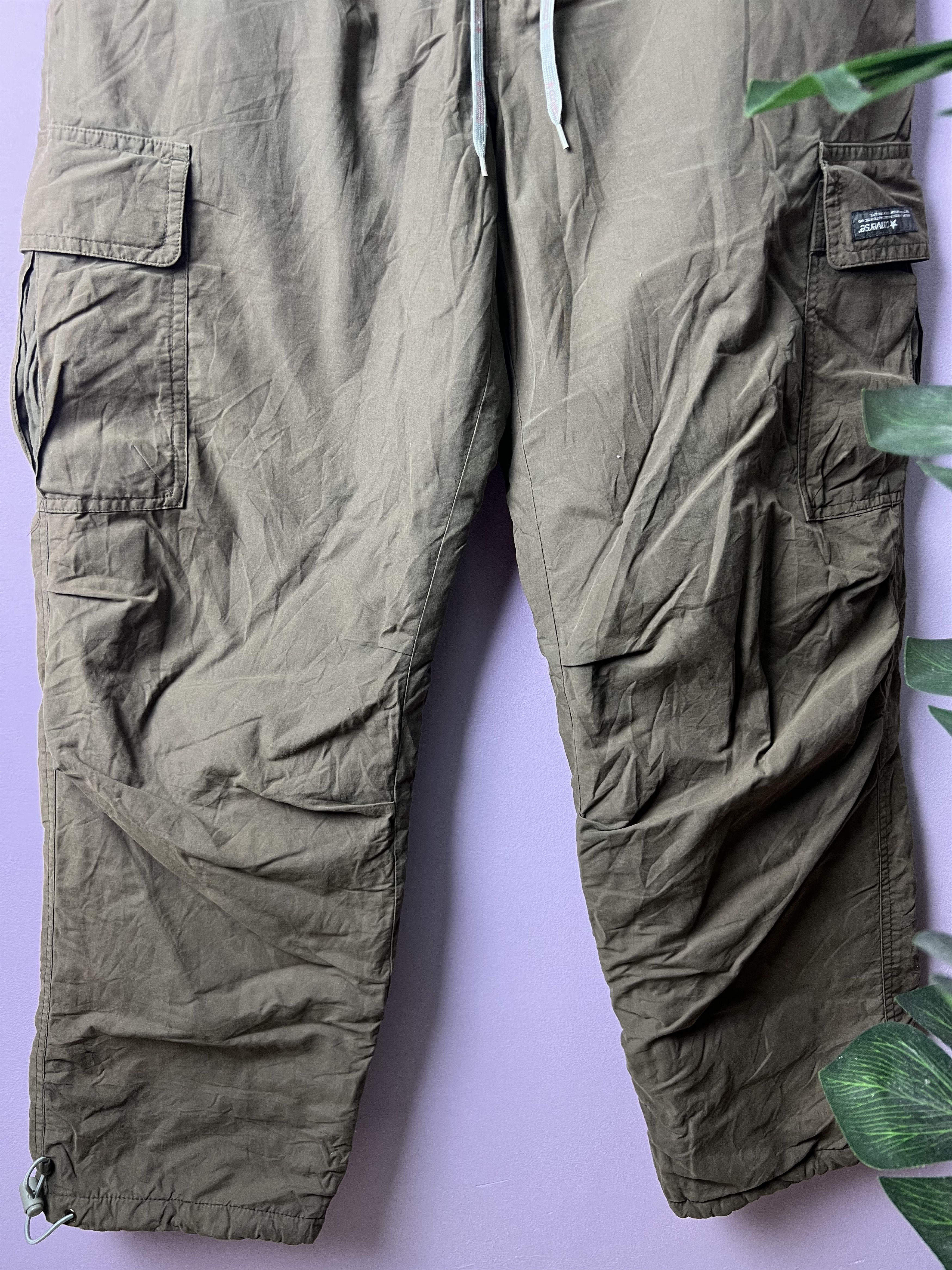 Converse 🔥Vintage Converse Fleece Cargo Pants Size US 32 / EU 48 - 5 Thumbnail