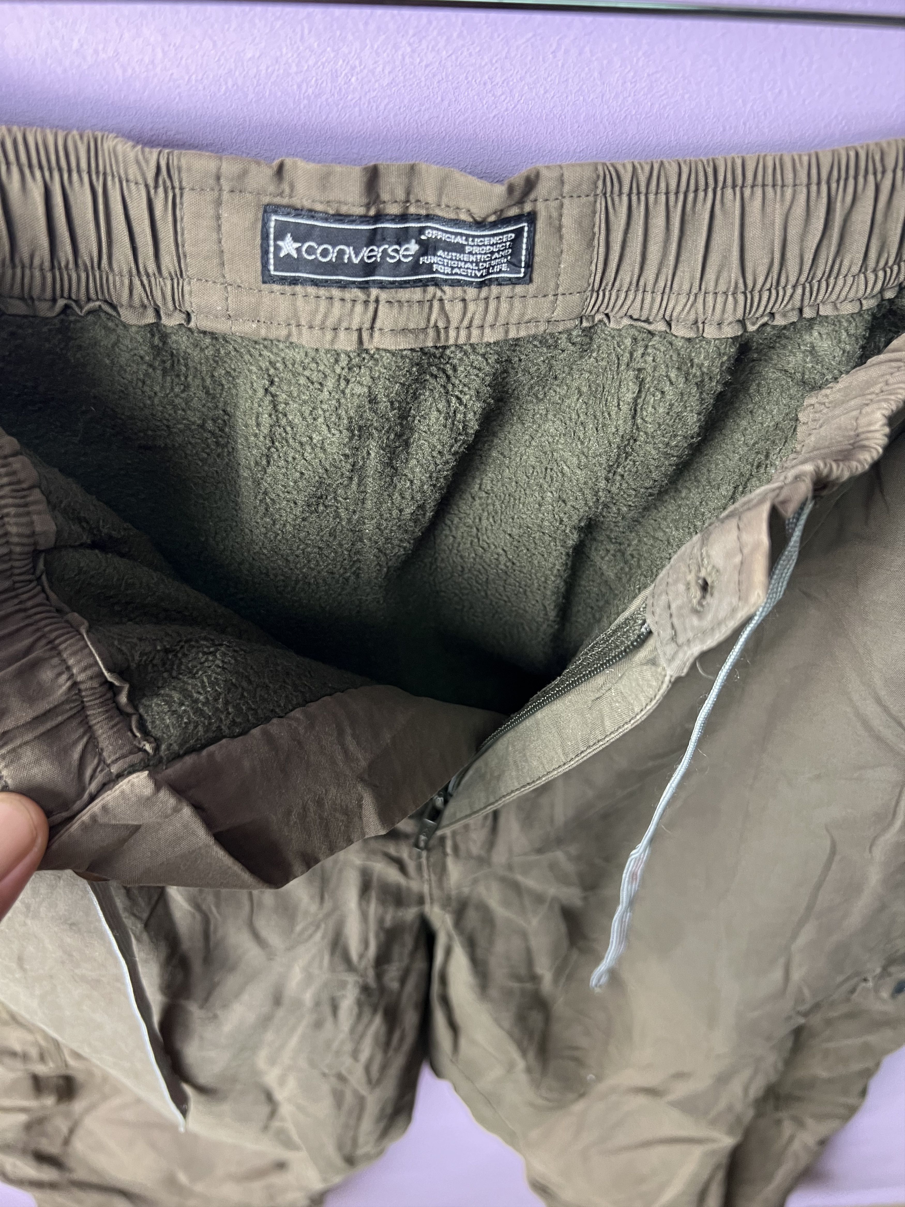 Converse 🔥Vintage Converse Fleece Cargo Pants Size US 32 / EU 48 - 13 Thumbnail