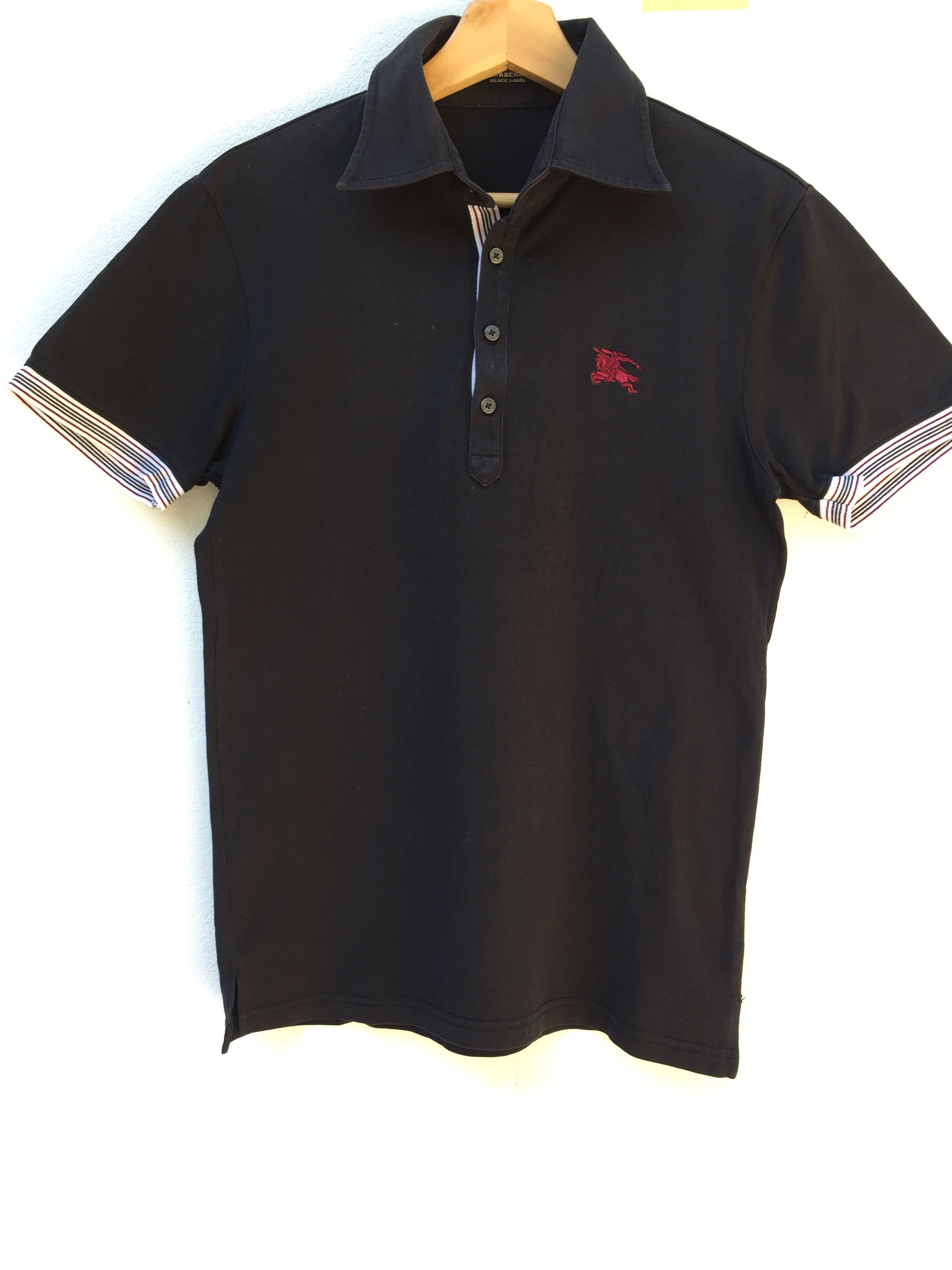 Burberry Vintage BURBERRY Check Polo t-shirt Size US S / EU 44-46 / 1 - 1 Thumbnail