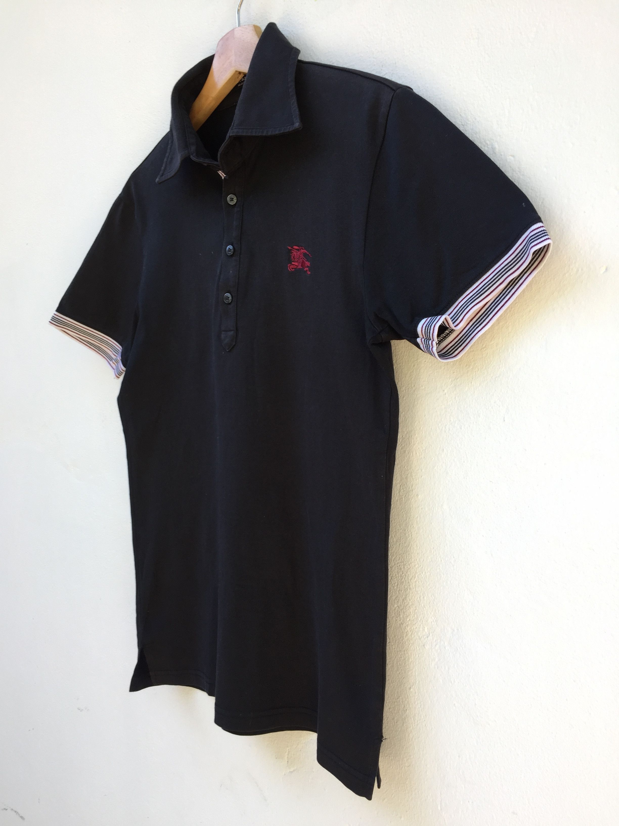 Burberry Vintage BURBERRY Check Polo t-shirt Size US S / EU 44-46 / 1 - 3 Thumbnail
