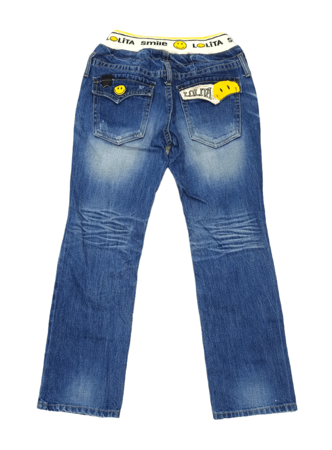 Image of Lolita Smile Kapital Style Stretchable Waist Denim in Blue, Men's (Size 33)