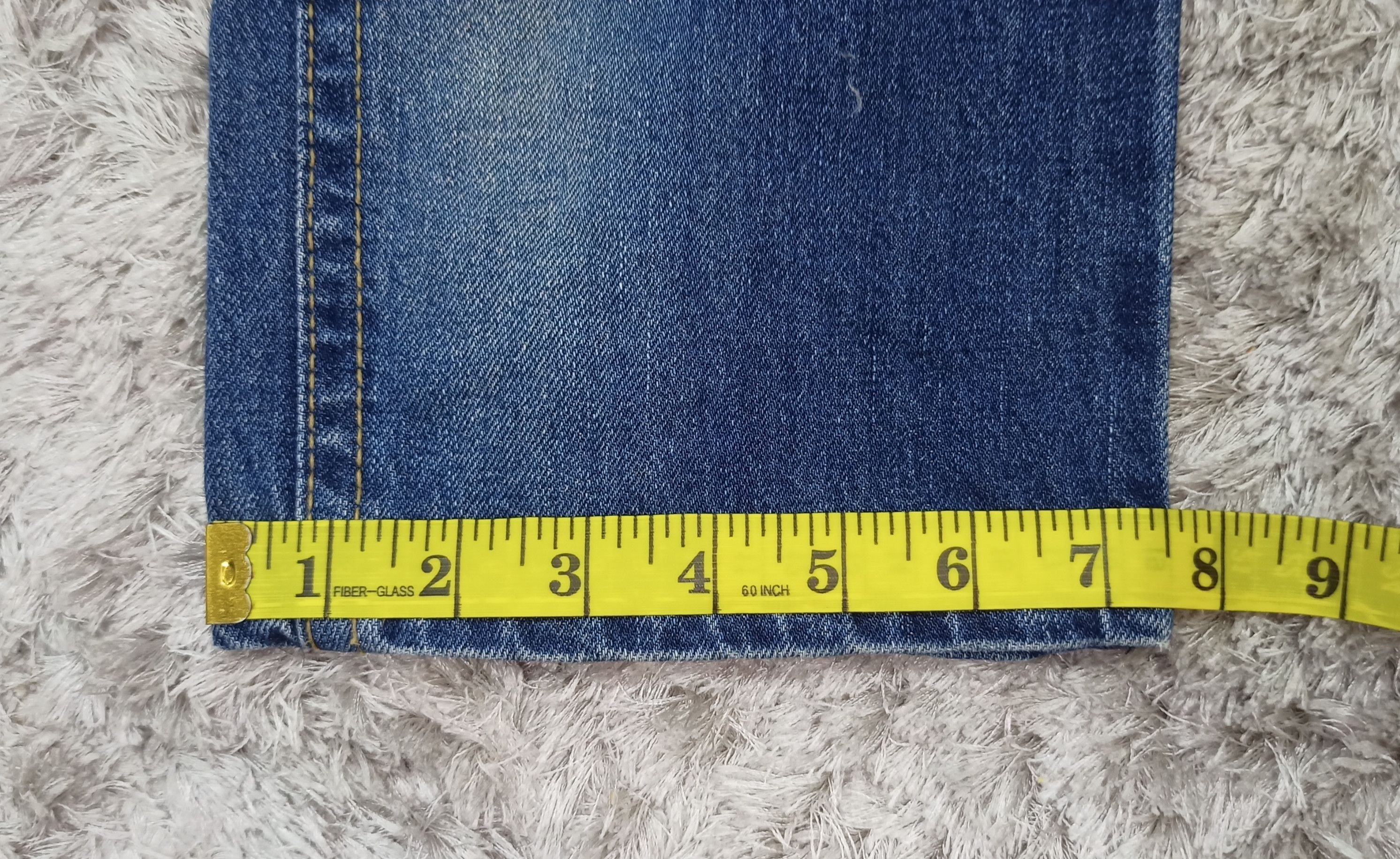 Japanese Brand Lolita Smile Kapital Style Stretchable Waist Denim Size US 33 - 24 Thumbnail