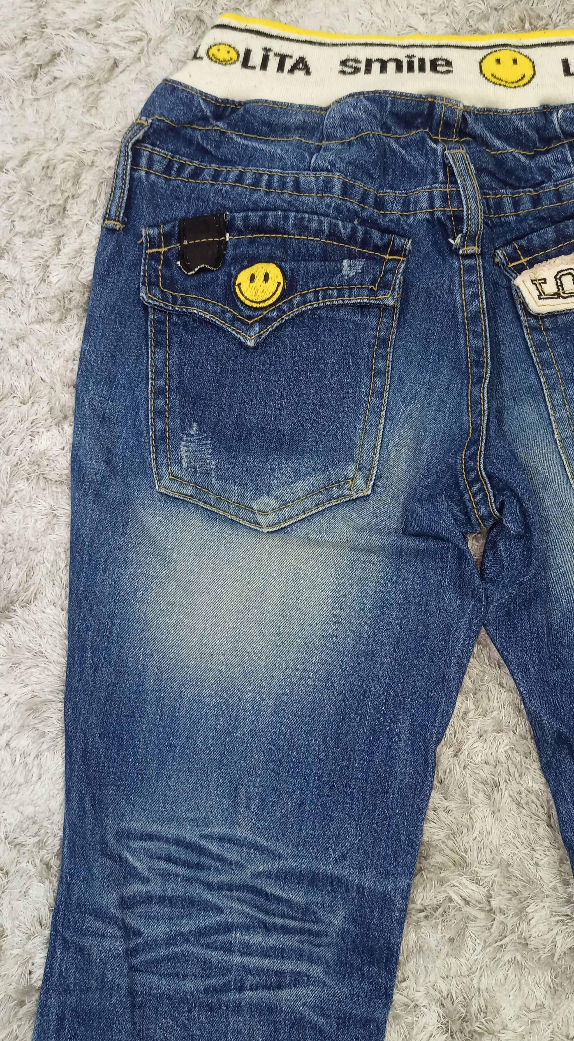Japanese Brand Lolita Smile Kapital Style Stretchable Waist Denim Size US 33 - 13 Thumbnail