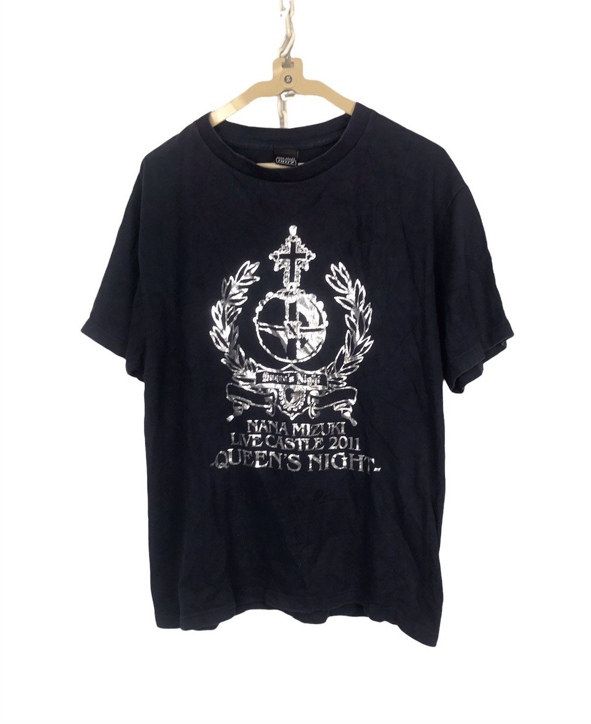 Anime × Japanese Brand Nana mizuki actor voice anime live castle queen night tshirt Size US L / EU 52-54 / 3 - 1 Thumbnail