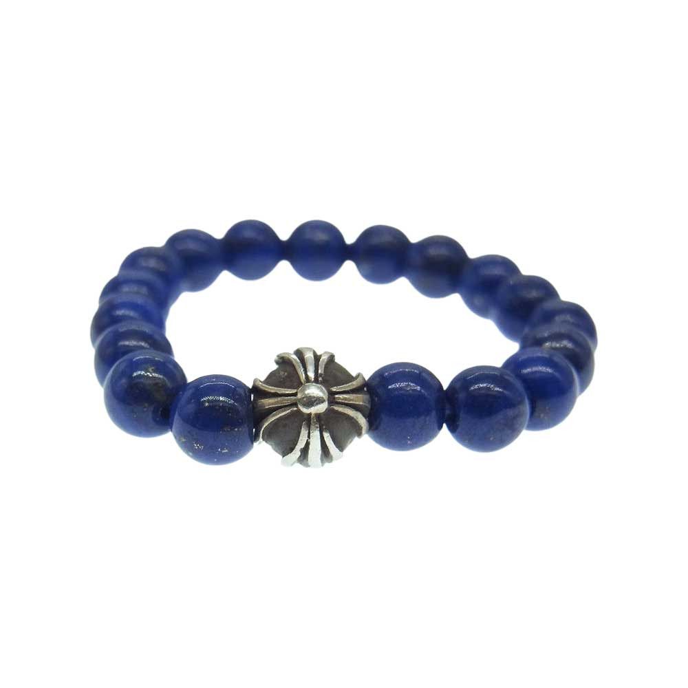 image of Chrome Hearts Indigo Beaded Ring, Men's