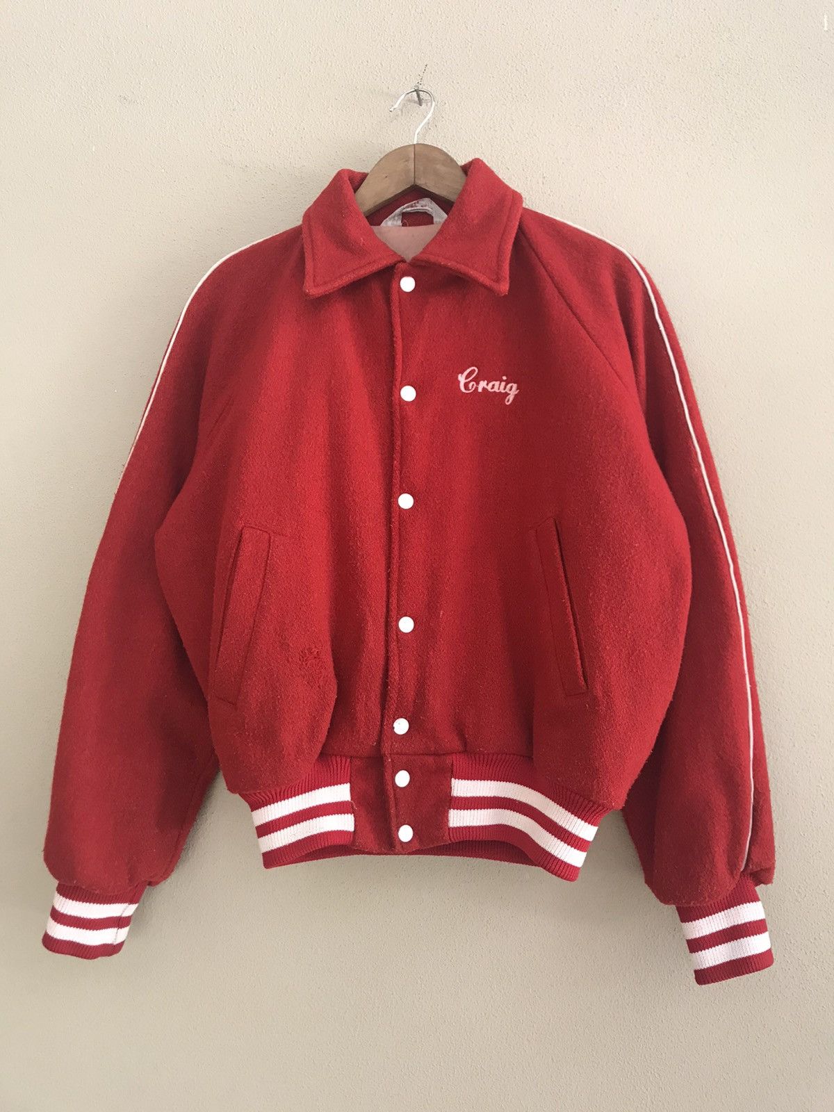 Vintage Vintage Craig Smithtown Soccer varsity jacket Size US M / EU 48-50 / 2 - 5 Thumbnail