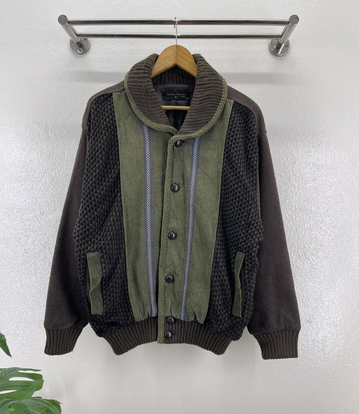 Valentino Rudolf Valentino Hybrid Corduroy Jacket Size US M / EU 48-50 / 2 - 9 Thumbnail
