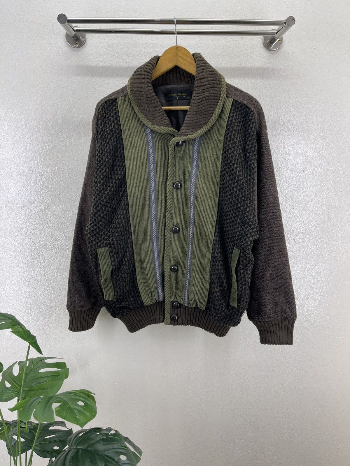 Valentino Rudolf Valentino Hybrid Corduroy Jacket Size US M / EU 48-50 / 2 - 4 Thumbnail