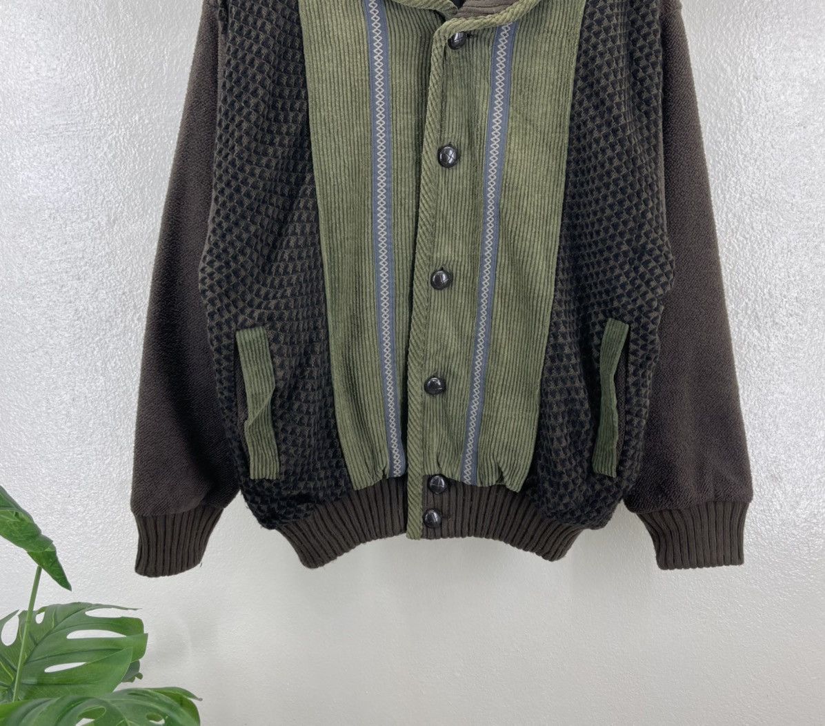 Valentino Rudolf Valentino Hybrid Corduroy Jacket Size US M / EU 48-50 / 2 - 10 Thumbnail
