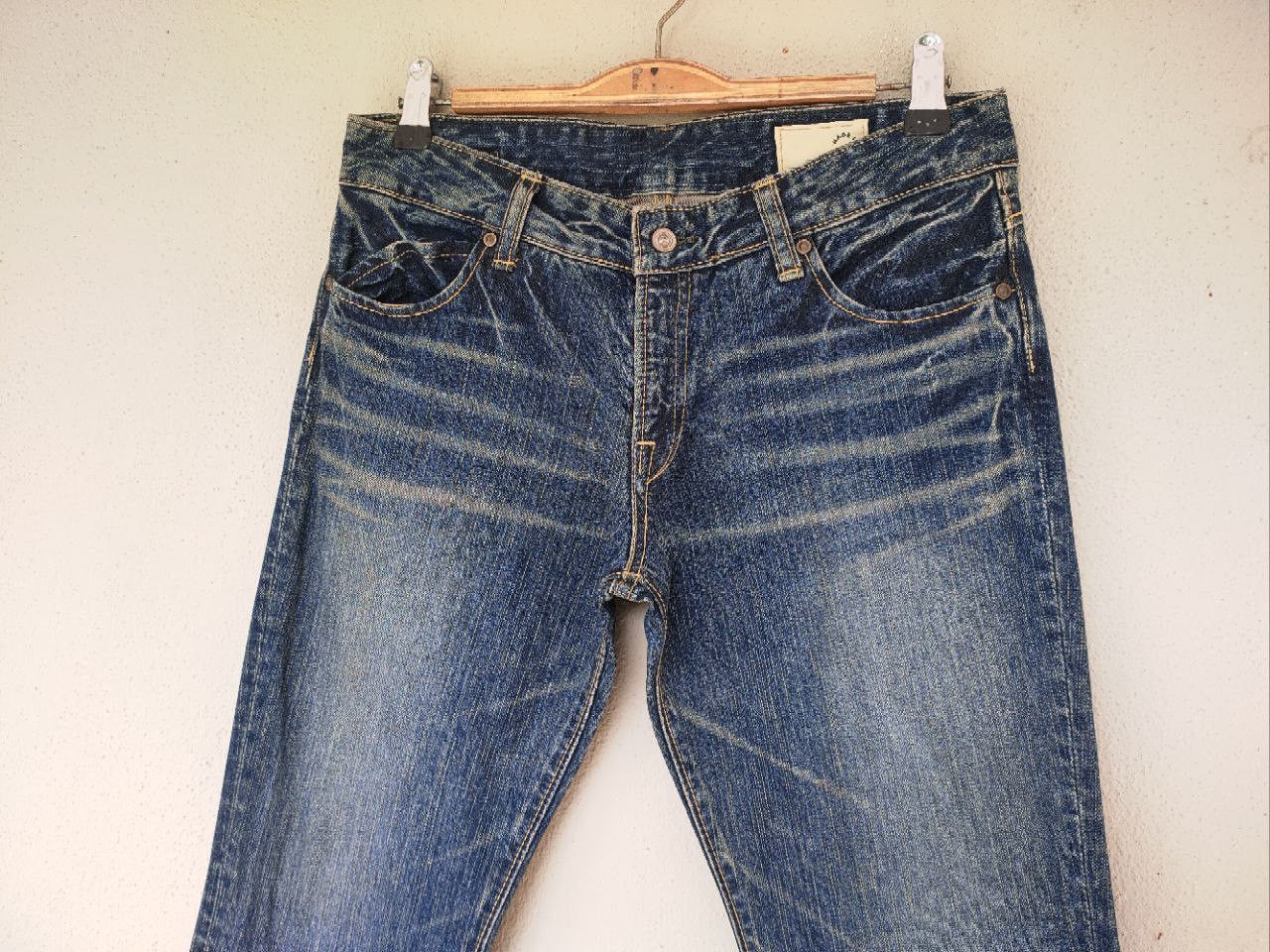 Orslow OrSlow Flare Denim Size 29" - 4 Thumbnail