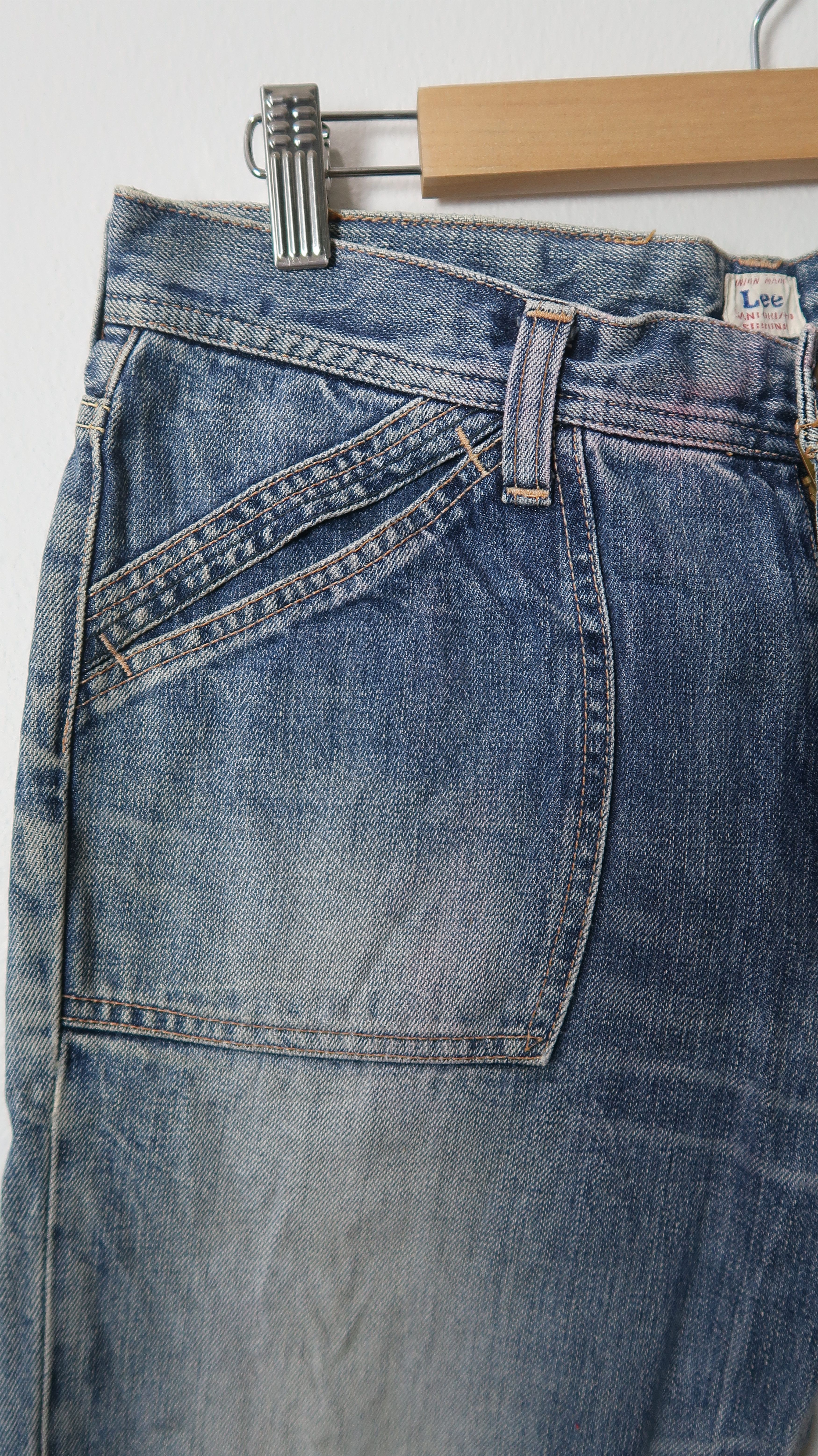 ABAHOUSE Vintage Lee Cowboy Abahouse Blue Wash Jeans Size US 32 / EU 48 - 7 Thumbnail