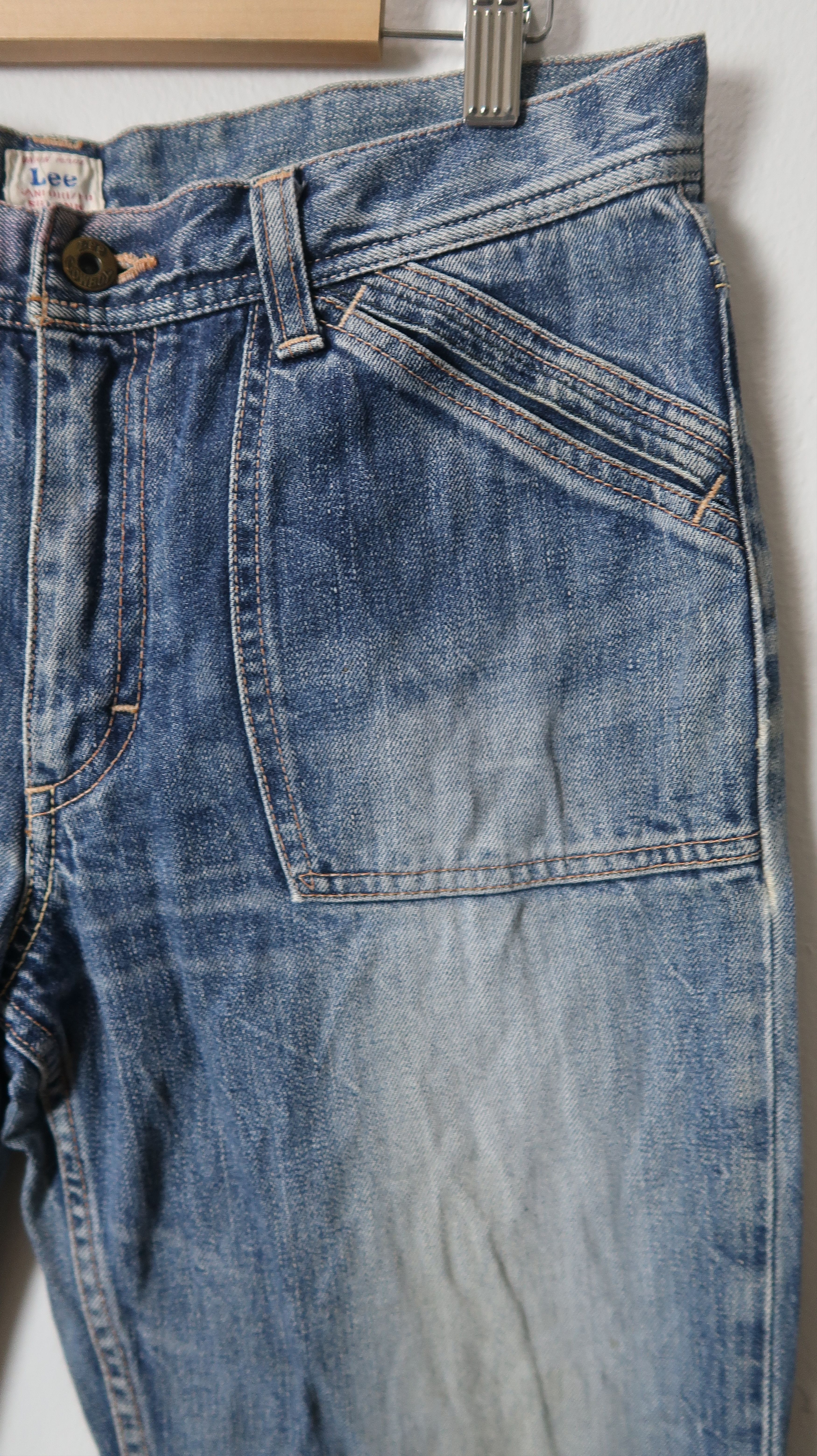 ABAHOUSE Vintage Lee Cowboy Abahouse Blue Wash Jeans Size US 32 / EU 48 - 8 Thumbnail