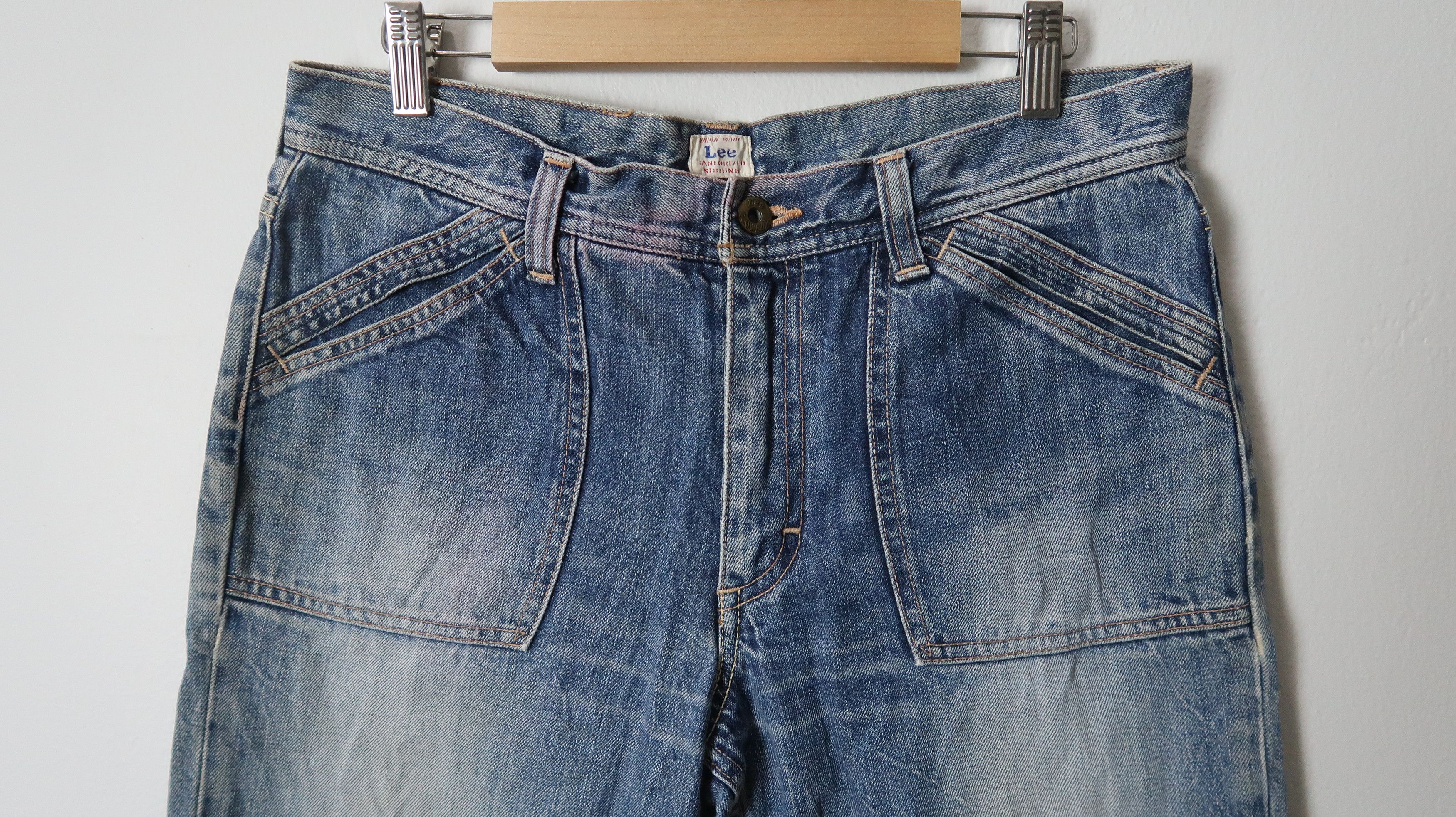 ABAHOUSE Vintage Lee Cowboy Abahouse Blue Wash Jeans Size US 32 / EU 48 - 9 Thumbnail
