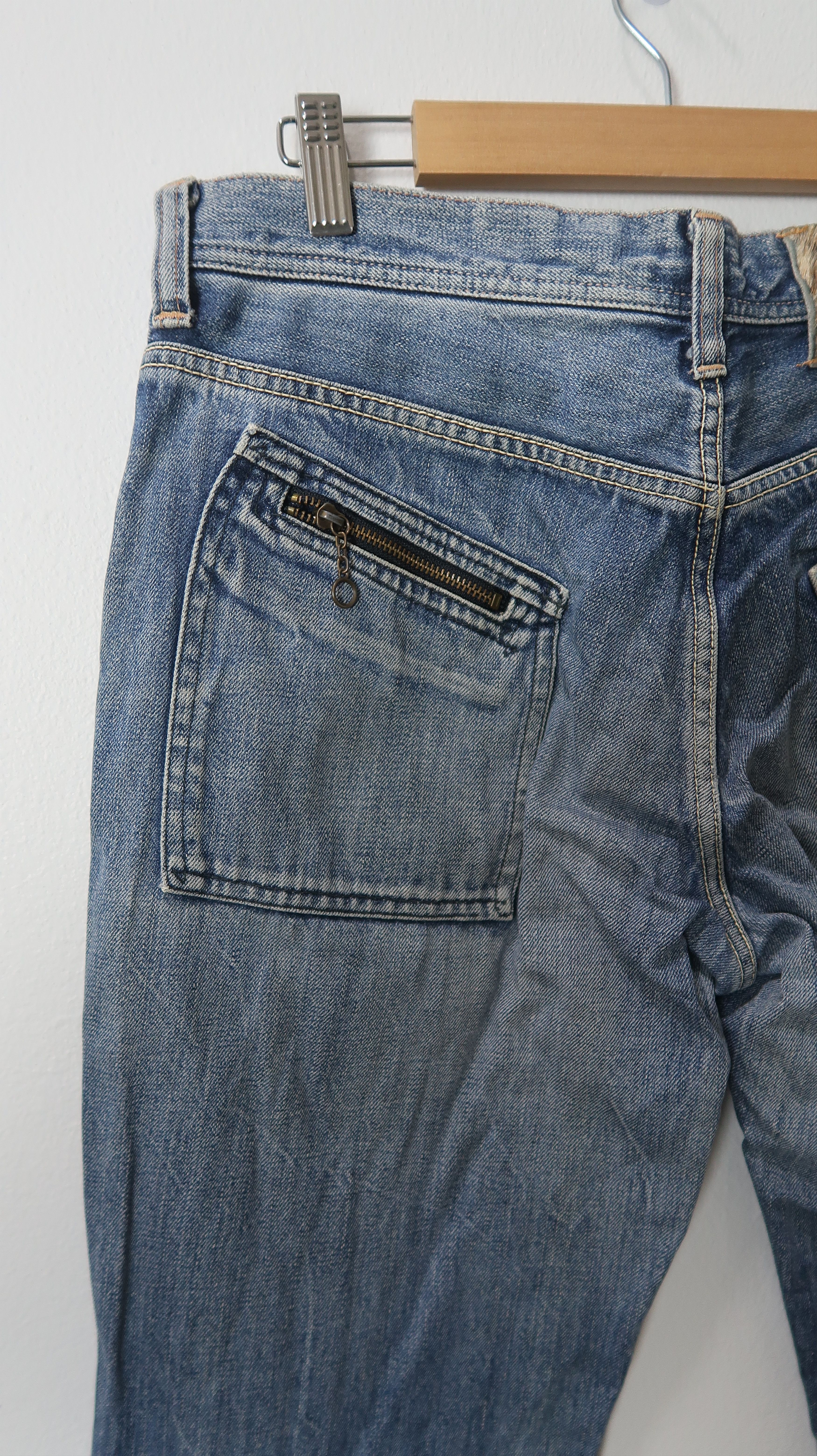 ABAHOUSE Vintage Lee Cowboy Abahouse Blue Wash Jeans Size US 32 / EU 48 - 15 Thumbnail