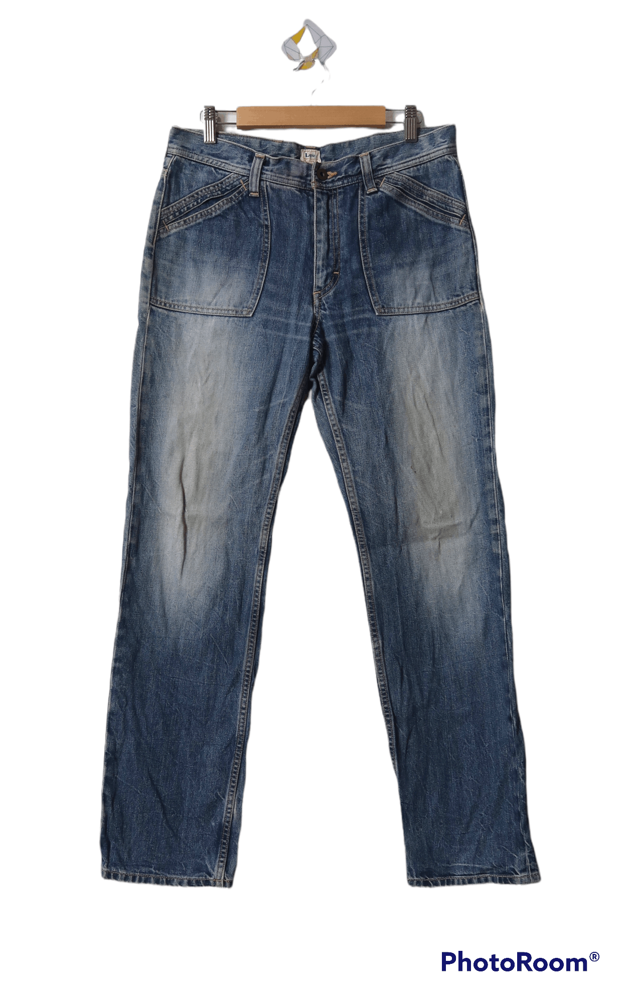 ABAHOUSE Vintage Lee Cowboy Abahouse Blue Wash Jeans Size US 32 / EU 48 - 1 Thumbnail