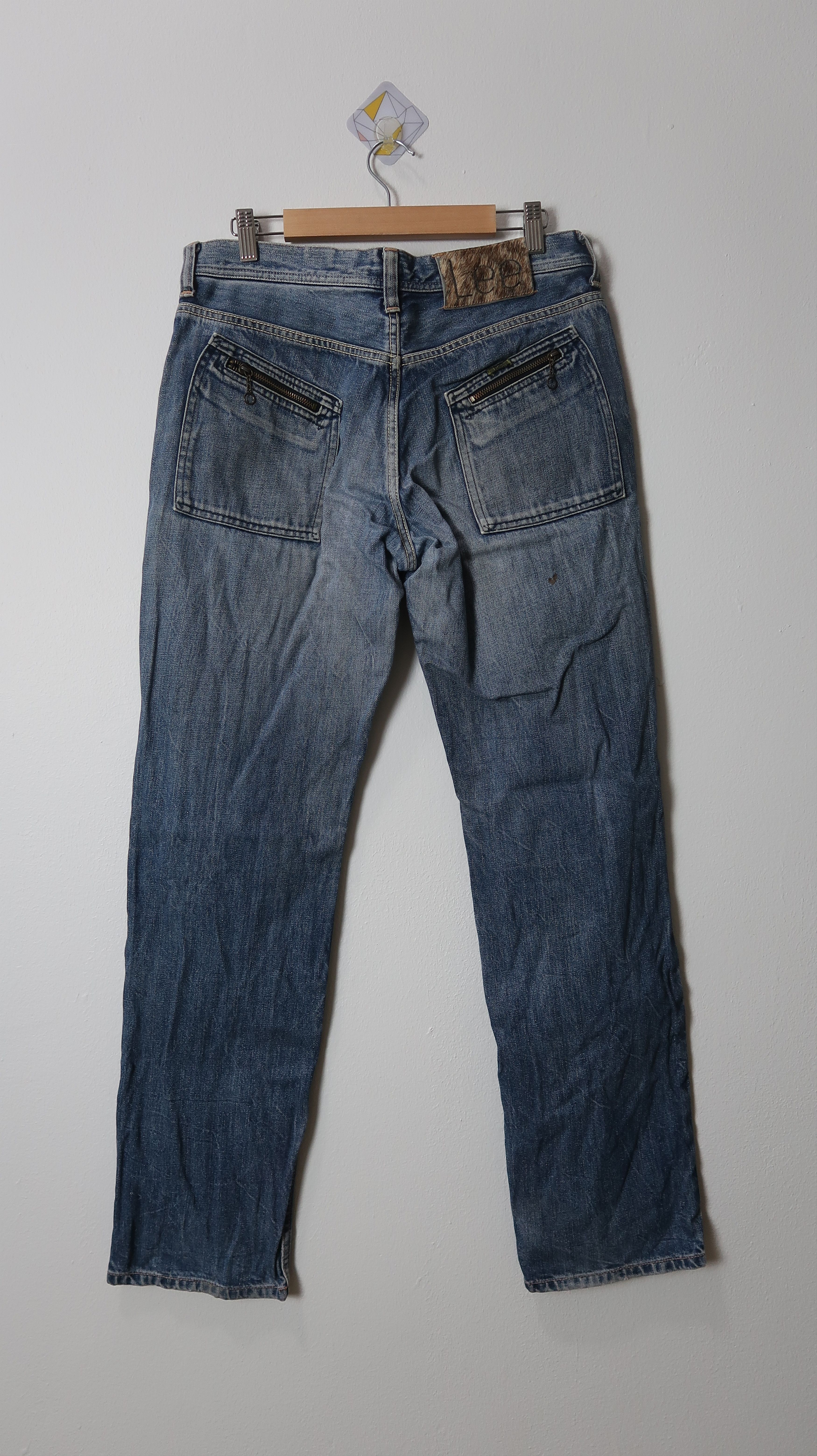 ABAHOUSE Vintage Lee Cowboy Abahouse Blue Wash Jeans Size US 32 / EU 48 - 11 Thumbnail