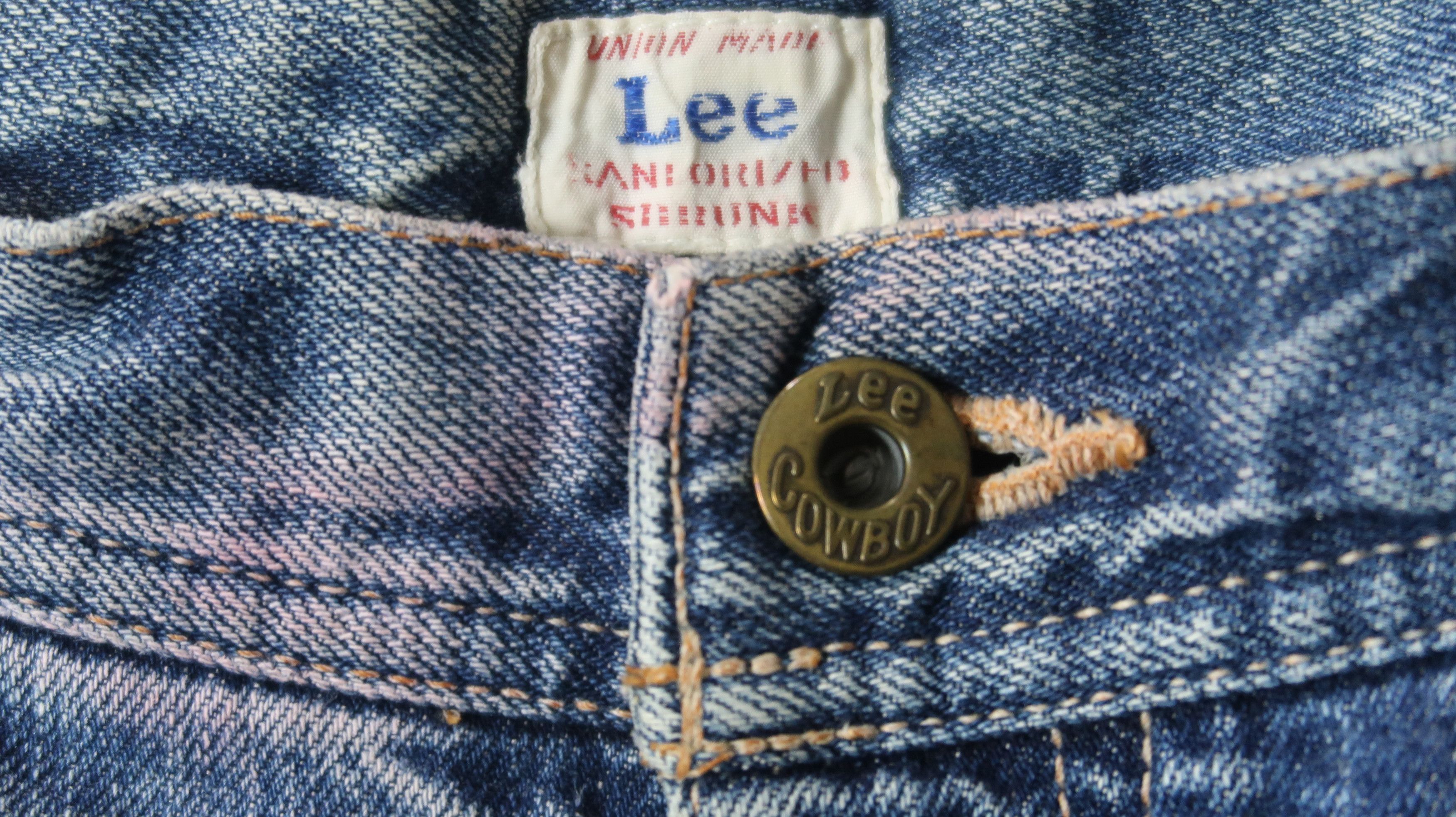 ABAHOUSE Vintage Lee Cowboy Abahouse Blue Wash Jeans Size US 32 / EU 48 - 18 Thumbnail