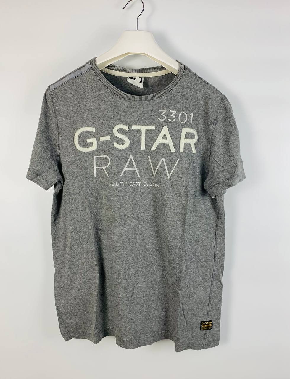 G-Star Gstar / G Star Raw t-shirt short sleeve grey L Size US L / EU 52-54 / 3 - 1 Thumbnail