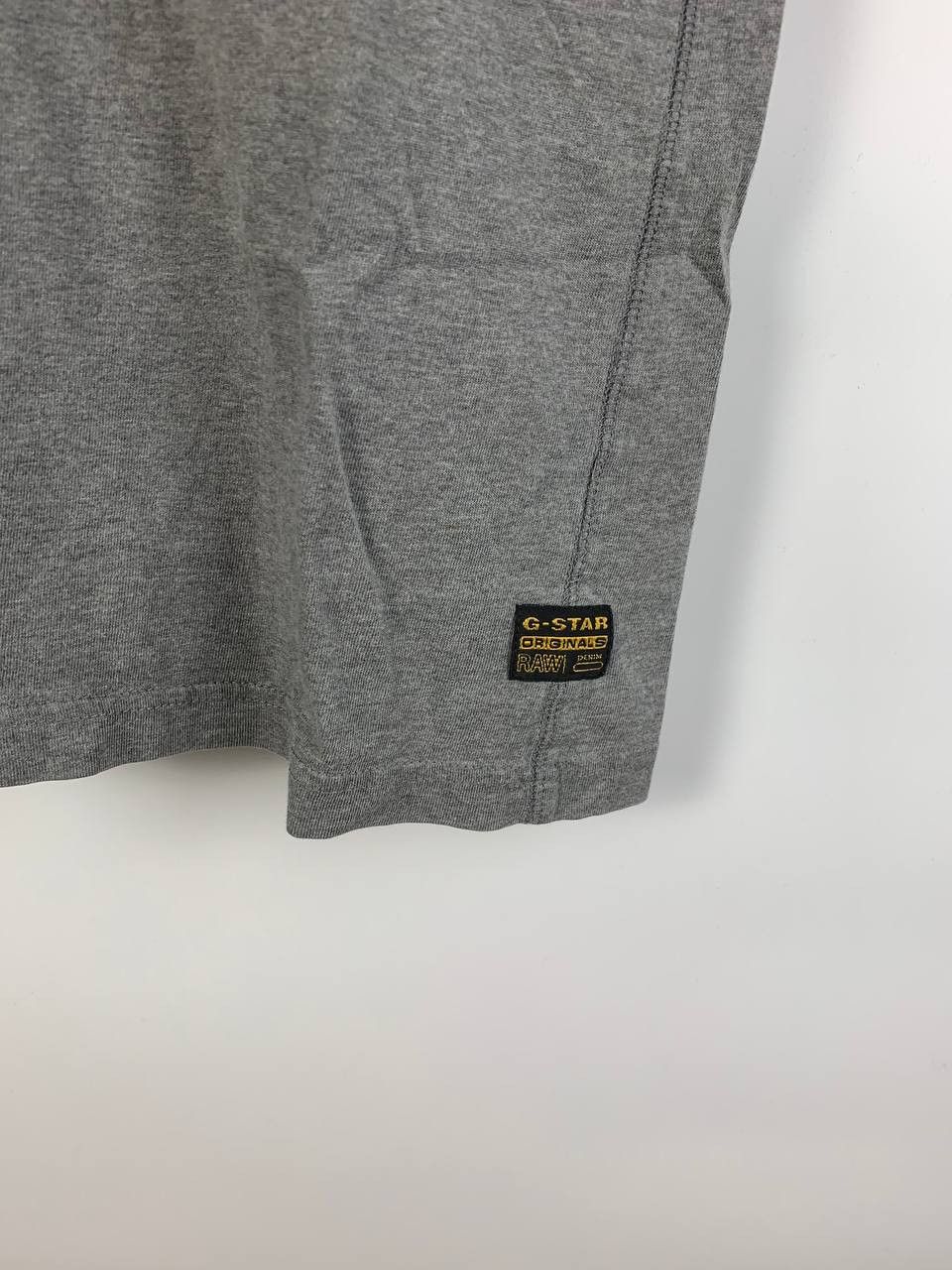 G-Star Gstar / G Star Raw t-shirt short sleeve grey L Size US L / EU 52-54 / 3 - 6 Thumbnail