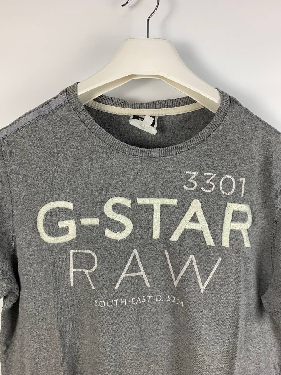 G-Star Gstar / G Star Raw t-shirt short sleeve grey L Size US L / EU 52-54 / 3 - 2 Thumbnail