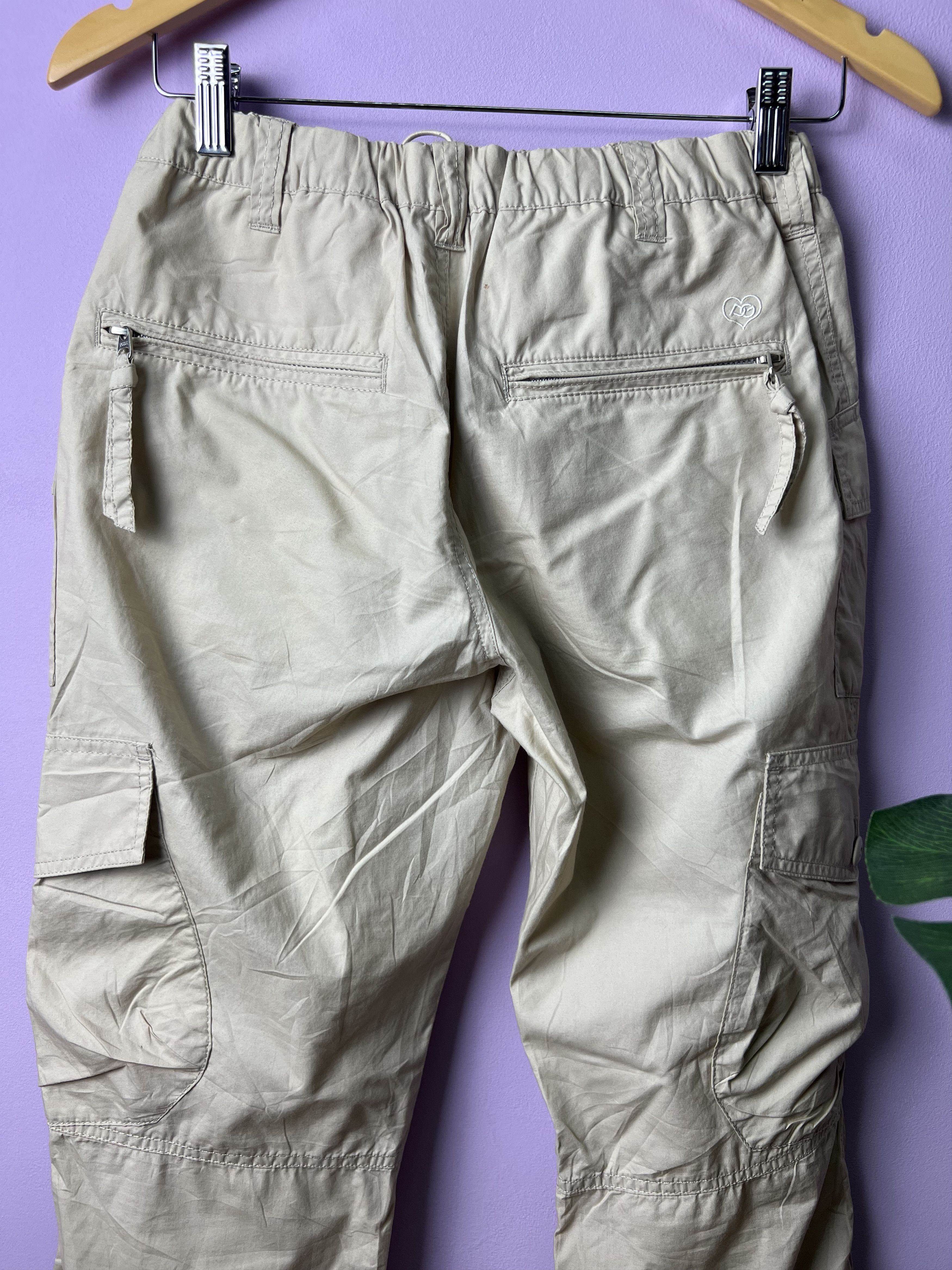 Other 🔥Pearly Gates Light Cargo Pants Size 27" / US 4 / IT 40 - 9 Thumbnail