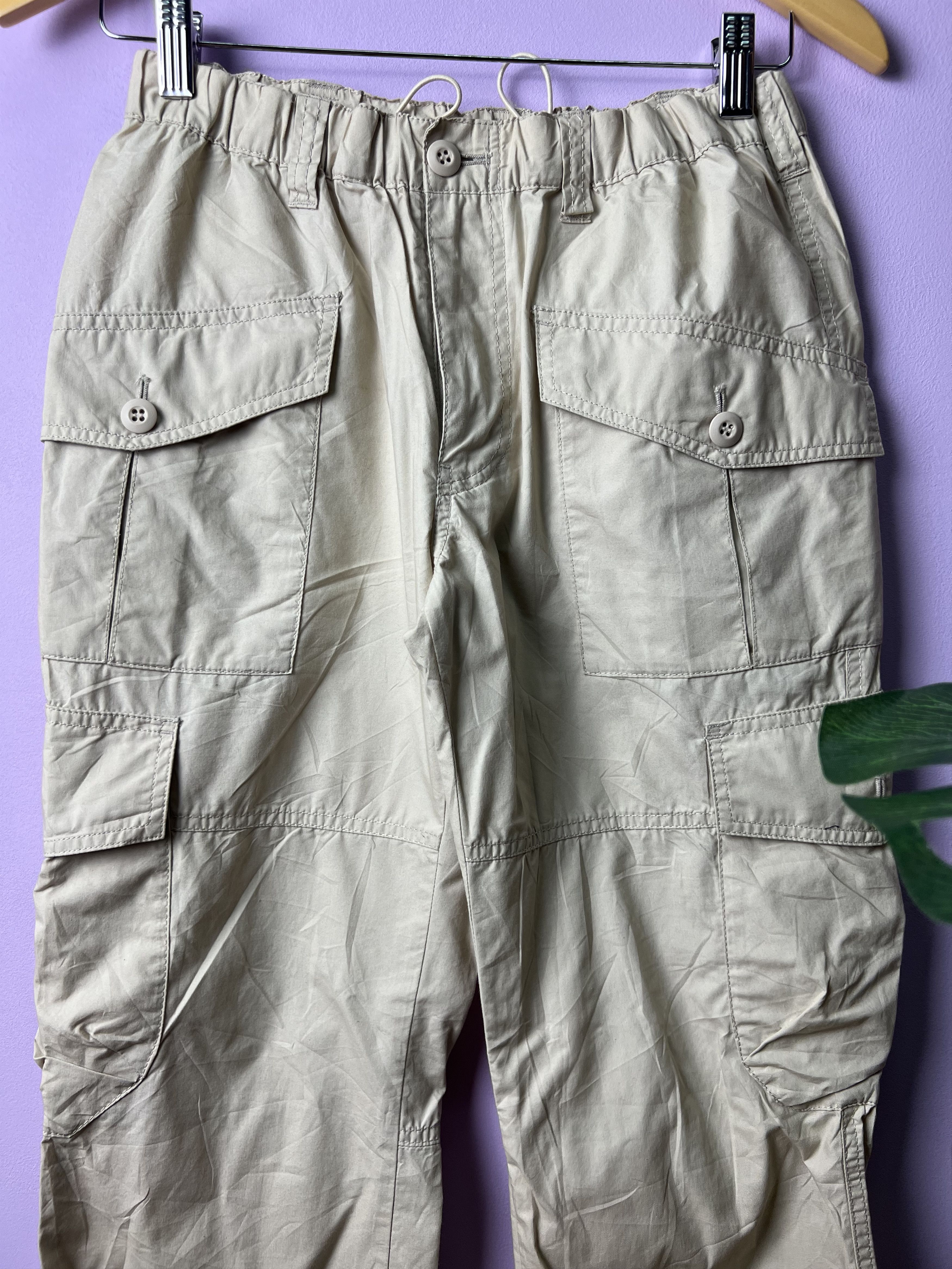Other 🔥Pearly Gates Light Cargo Pants Size 27" / US 4 / IT 40 - 4 Thumbnail