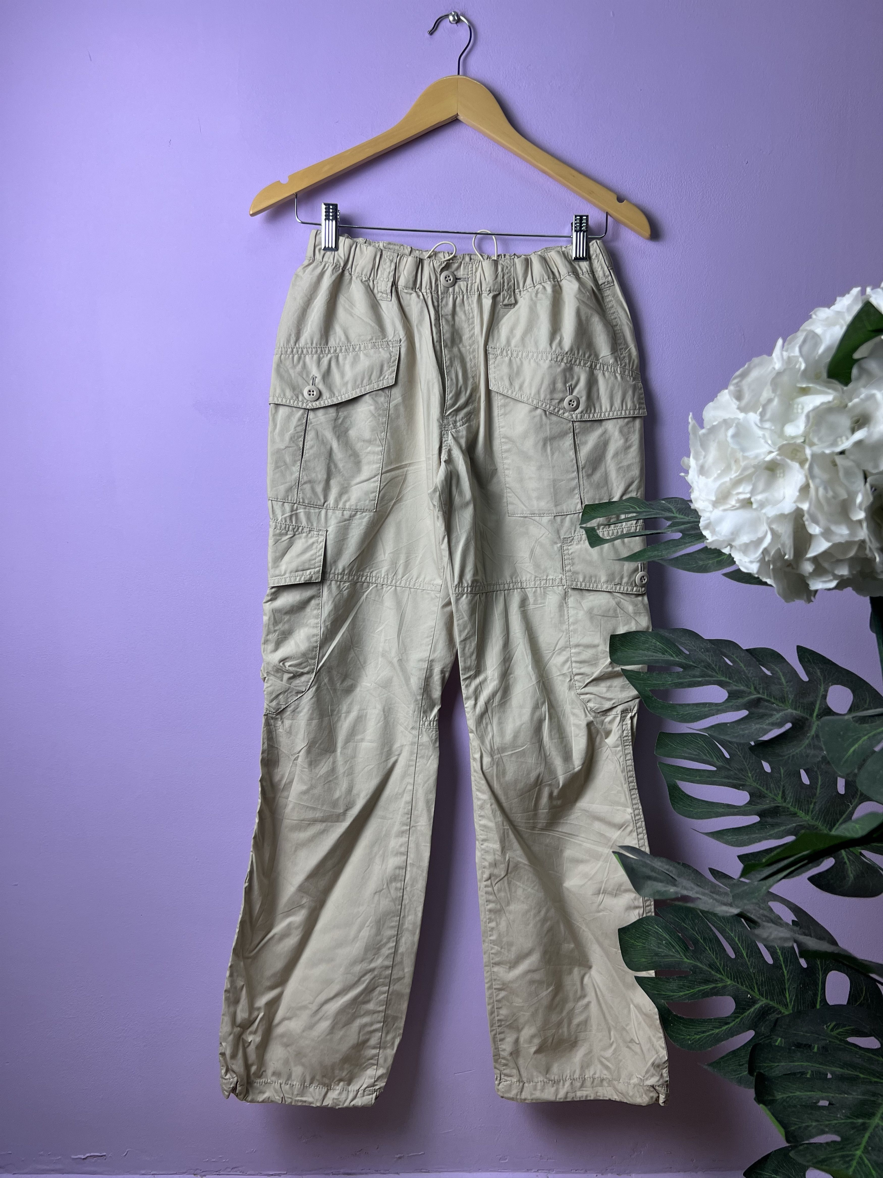 Other 🔥Pearly Gates Light Cargo Pants Size 27" / US 4 / IT 40 - 1 Thumbnail