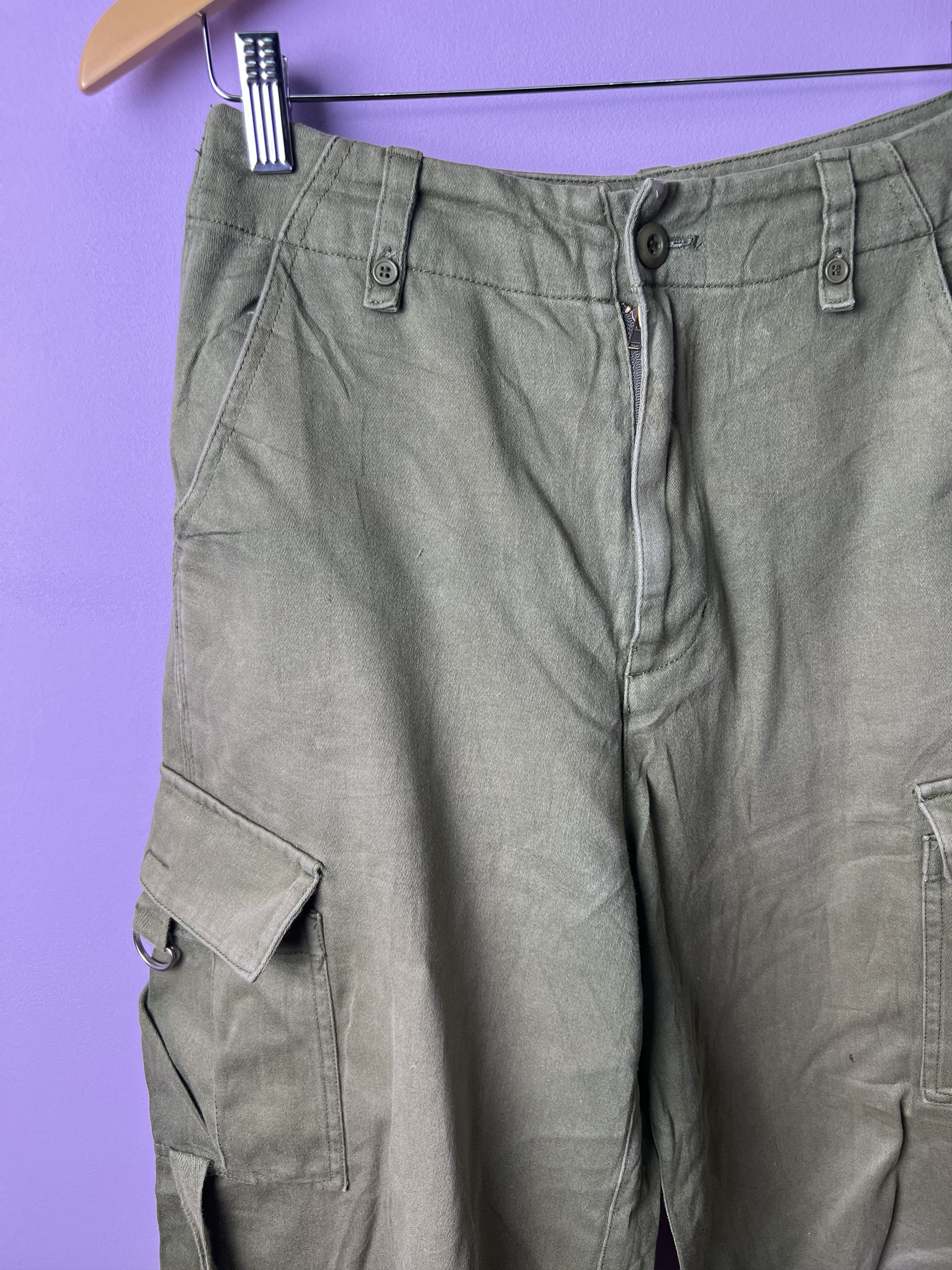 Japanese Brand 🔥Rare Alicia Pageboy Baggy Cargo Pants Size 28" / US 6 / IT 42 - 9 Thumbnail