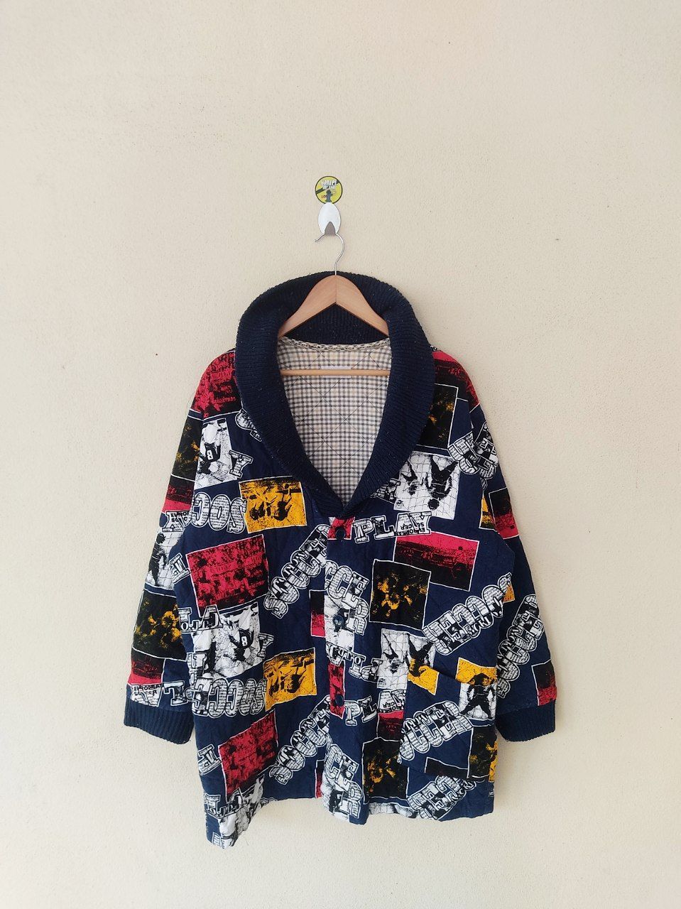 Japanese Brand VINTAGE GIOWELLS EUROPEAN SOCCER OVERPRINTED JACKET Size US L / EU 52-54 / 3 - 1 Thumbnail