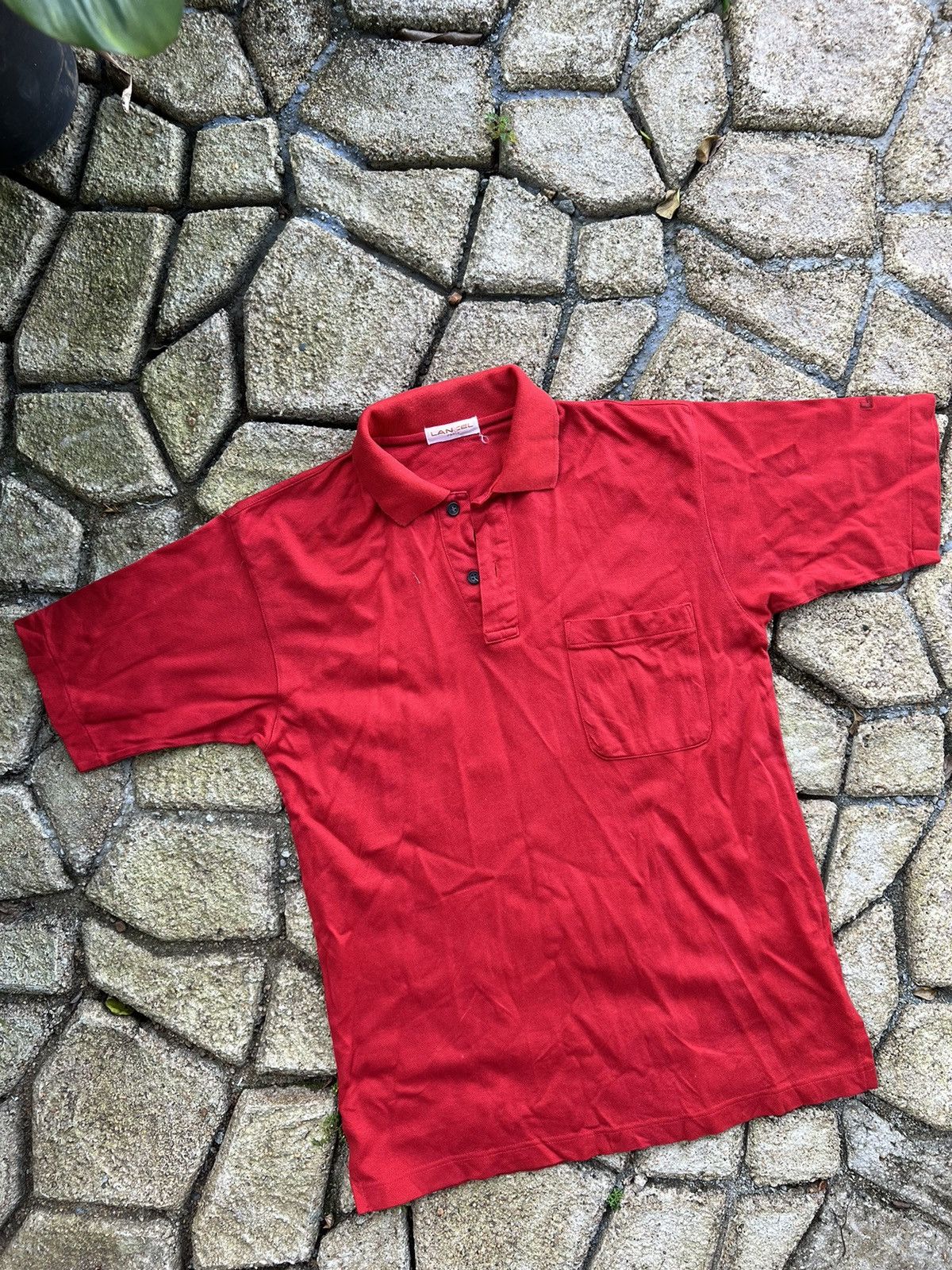 Lancel 🔥Lancel Sports Single Pocket Polo Tees Size US M / EU 48-50 / 2 - 1 Thumbnail