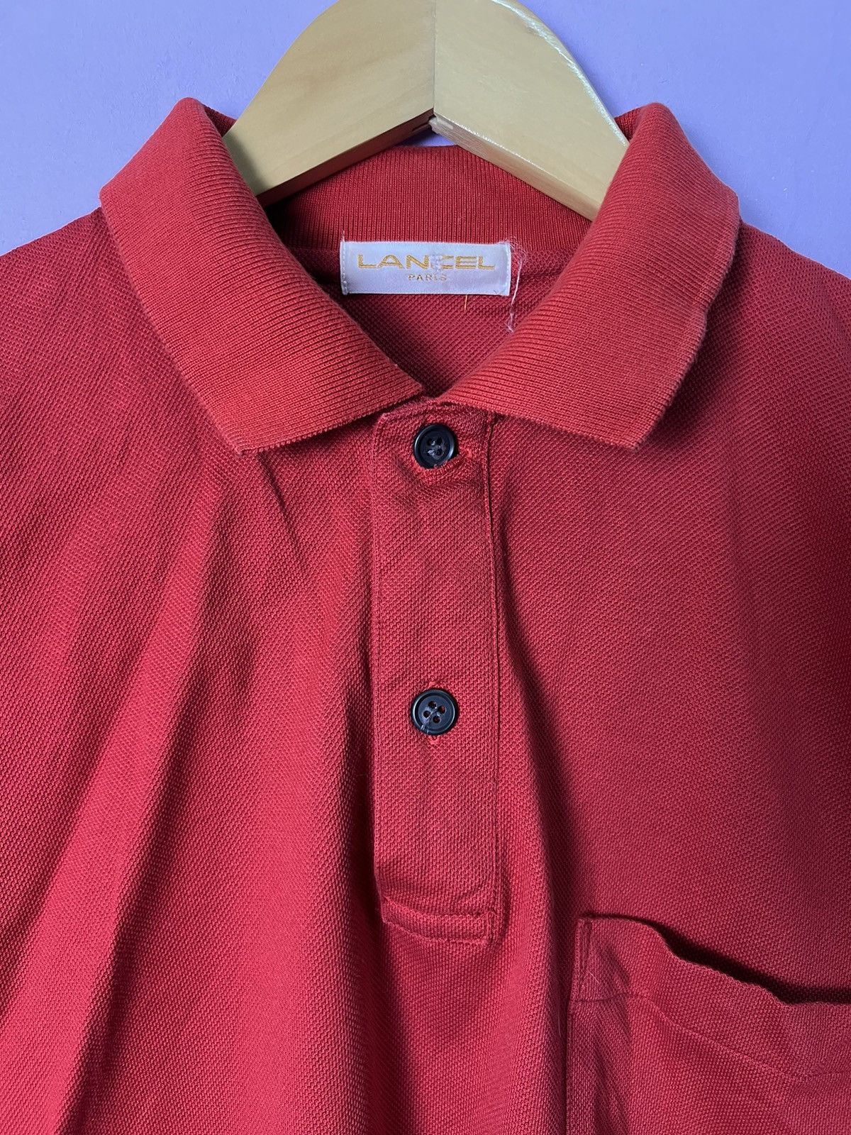Lancel 🔥Lancel Sports Single Pocket Polo Tees Size US M / EU 48-50 / 2 - 11 Thumbnail