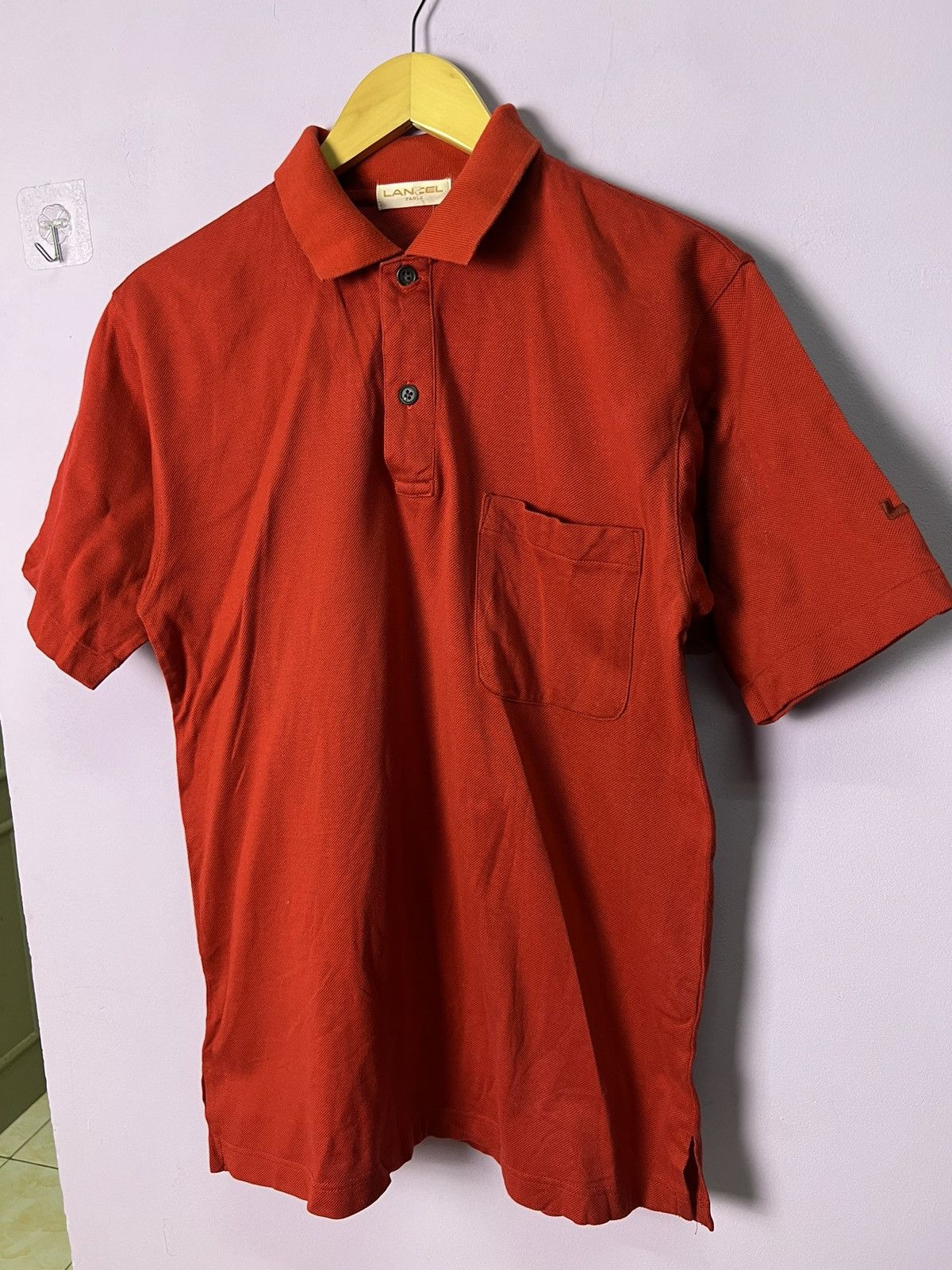 Lancel 🔥Lancel Sports Single Pocket Polo Tees Size US M / EU 48-50 / 2 - 6 Thumbnail