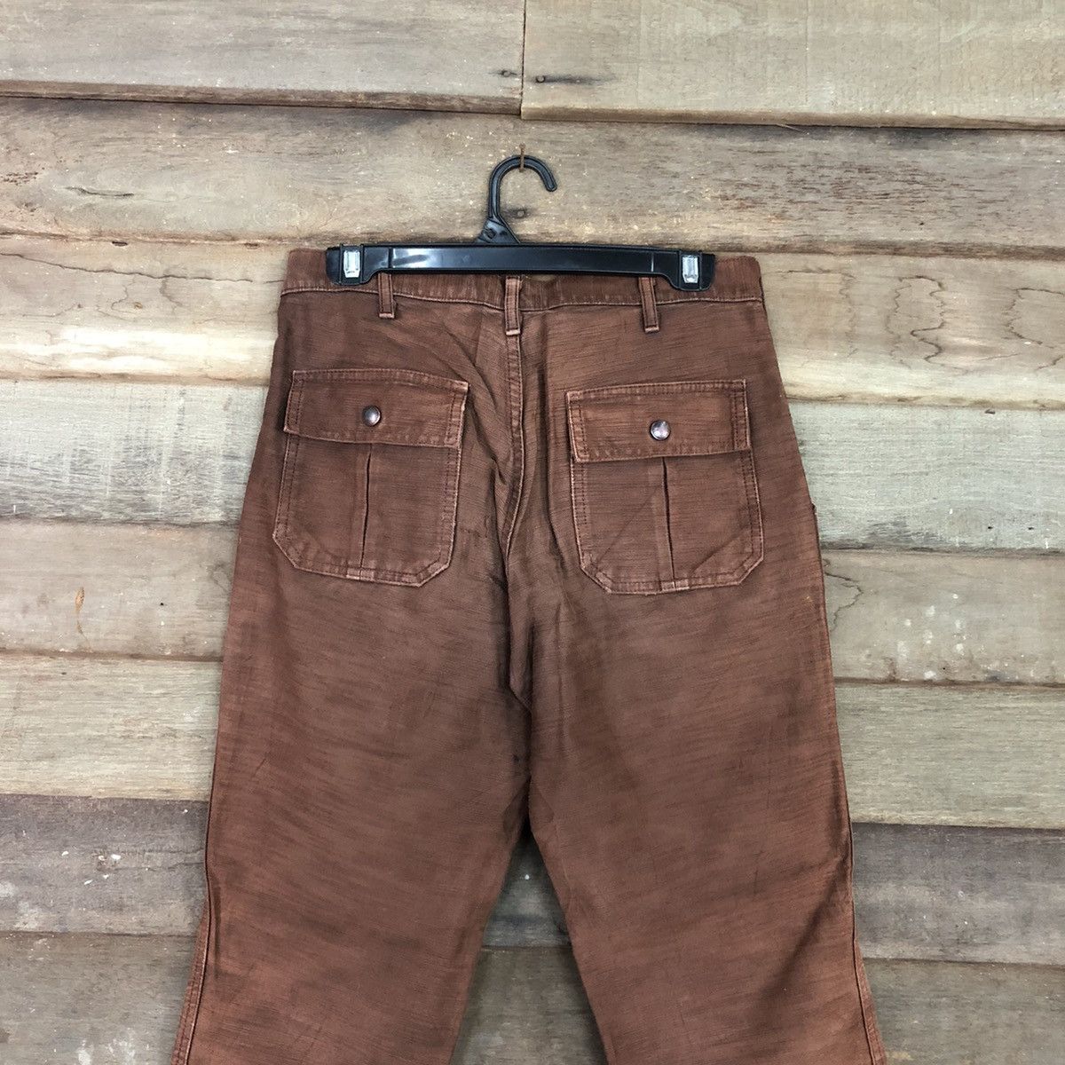 Vintage Walking Jumper faded Dark Brown Cargo bush Pants #c956 Size US 28 / EU 44 - 10 Thumbnail