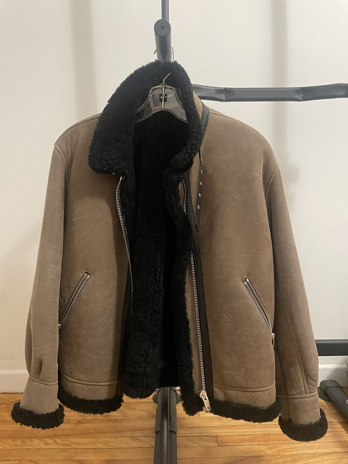 Represent Clo. Represent clo Brown FW21 Shearling Jacket Size US M / EU 48-50 / 2 - 2 Thumbnail