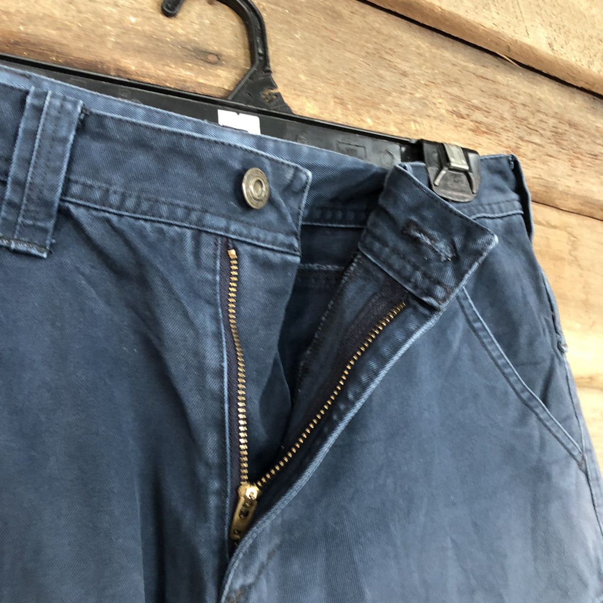 Faded Glory DLL Burtle Dark Blue Multipocket Cargo Pants #c944 Size US 27 - 8 Thumbnail