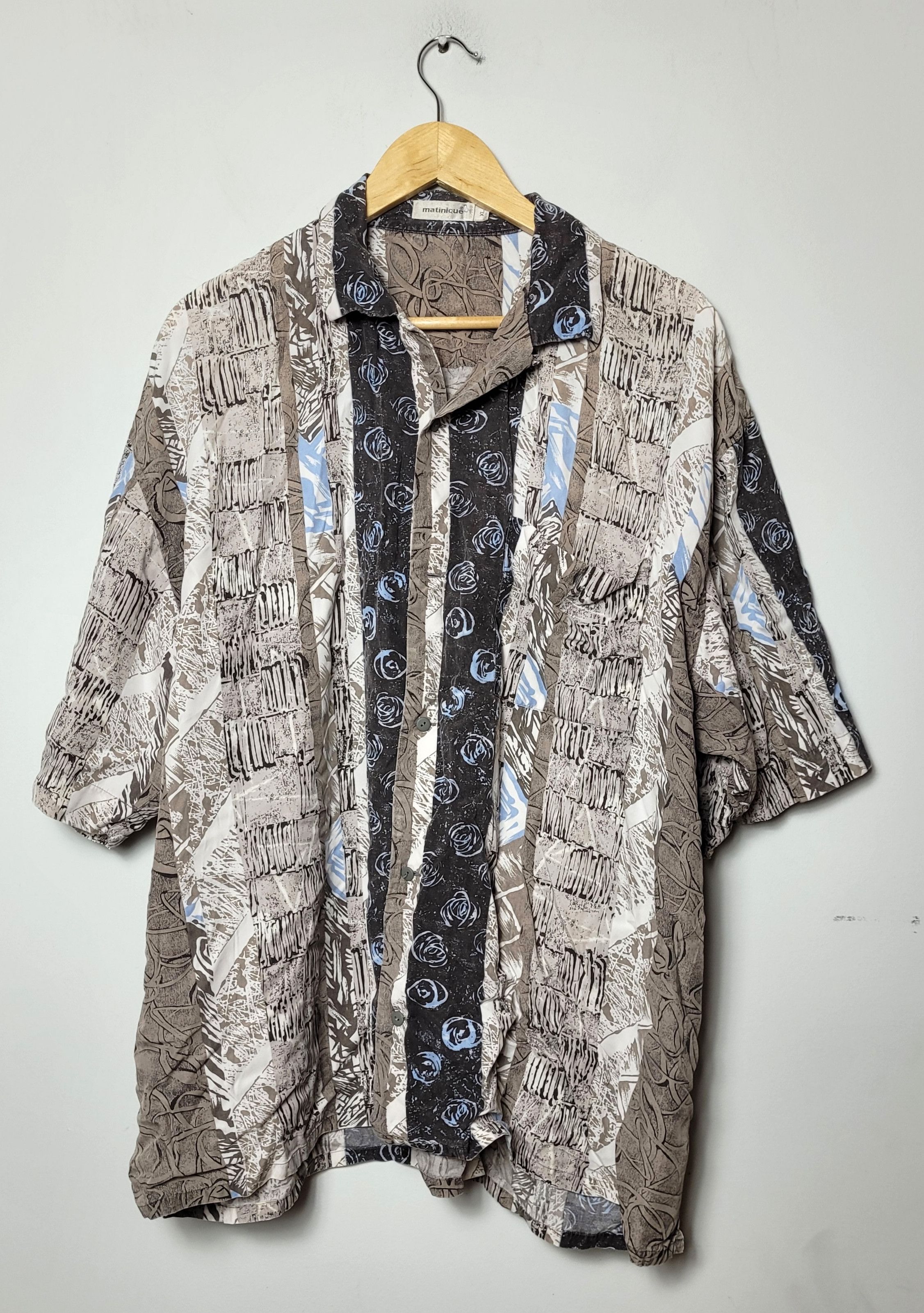 Vintage hawaiian vintage abstract shirt Size US XL / EU 56 / 4 - 1 Thumbnail