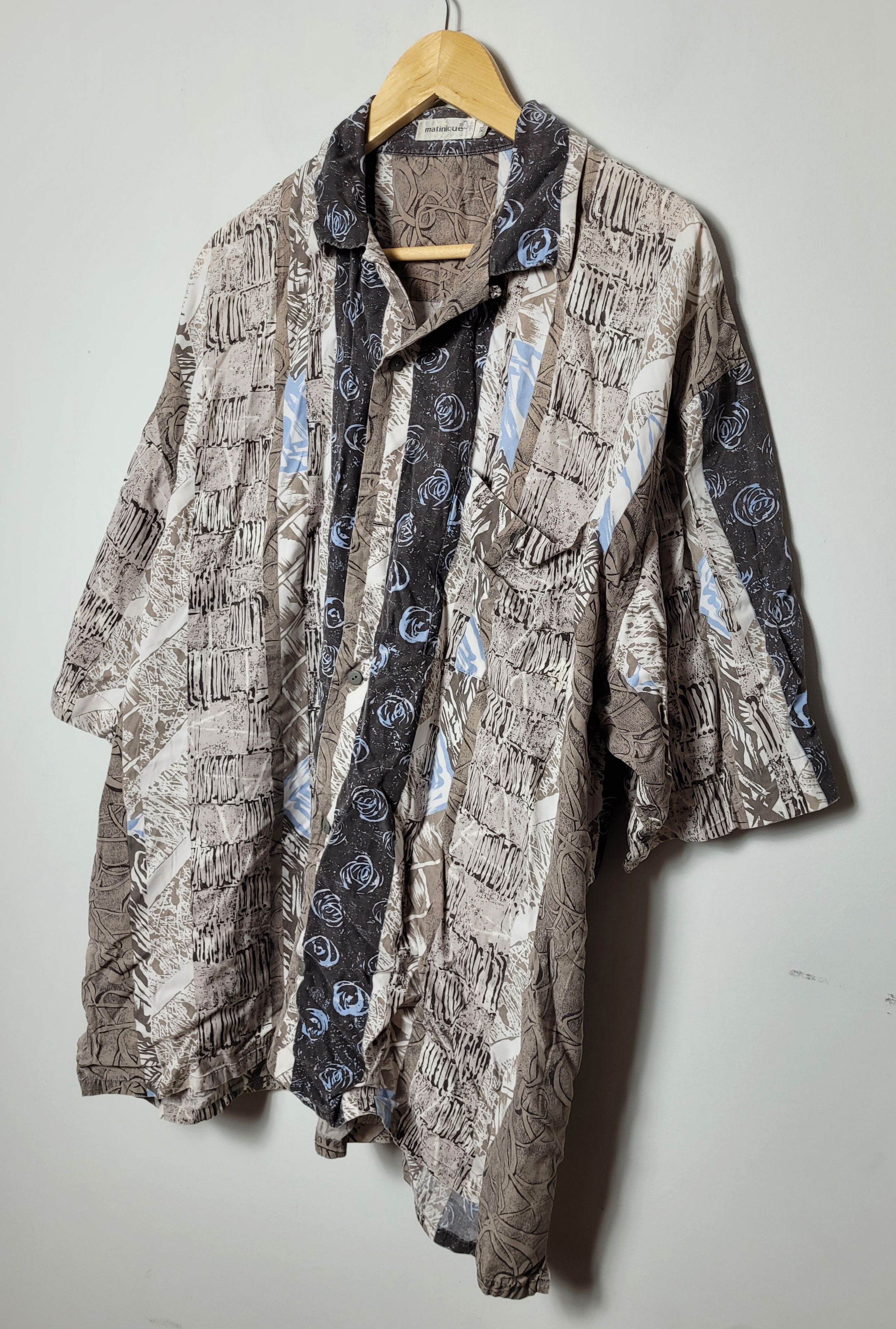 Vintage hawaiian vintage abstract shirt Size US XL / EU 56 / 4 - 2 Thumbnail