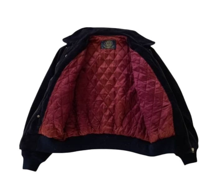 Japanese Brand Vintage Up Hills Velvet Bomber Jacket Size US M / EU 48-50 / 2 - 8 Thumbnail
