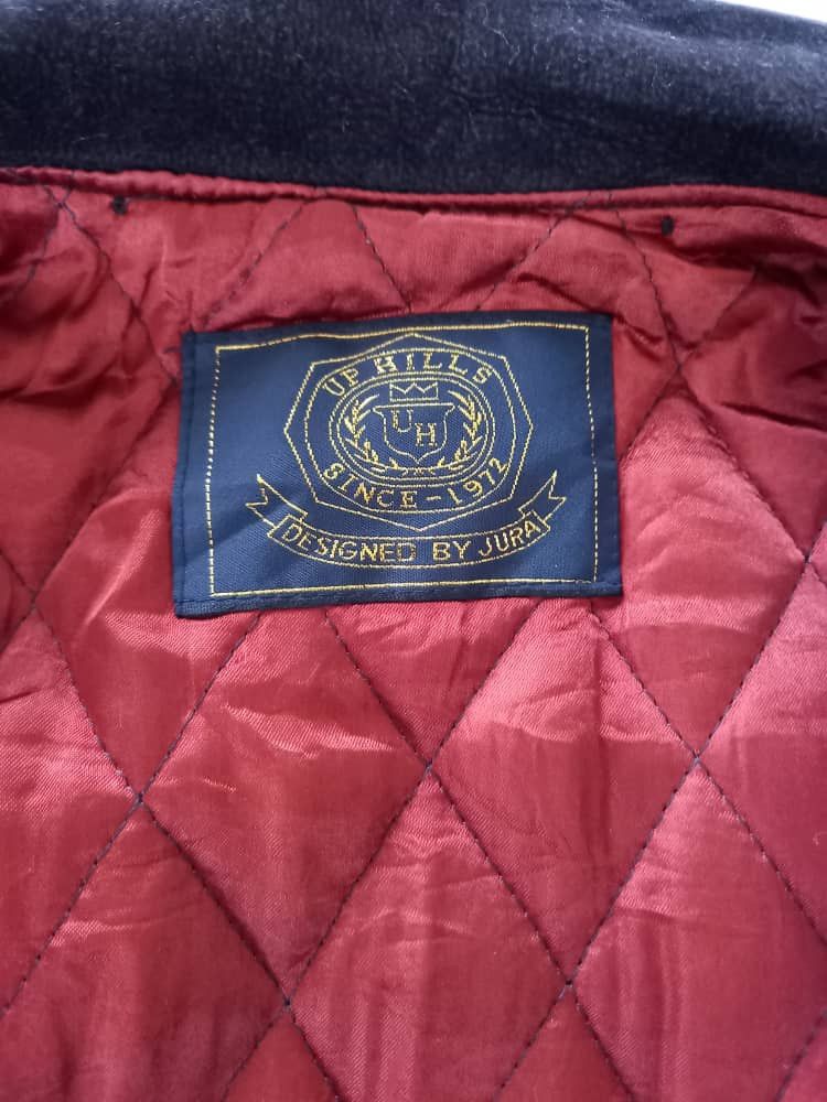 Japanese Brand Vintage Up Hills Velvet Bomber Jacket Size US M / EU 48-50 / 2 - 9 Thumbnail