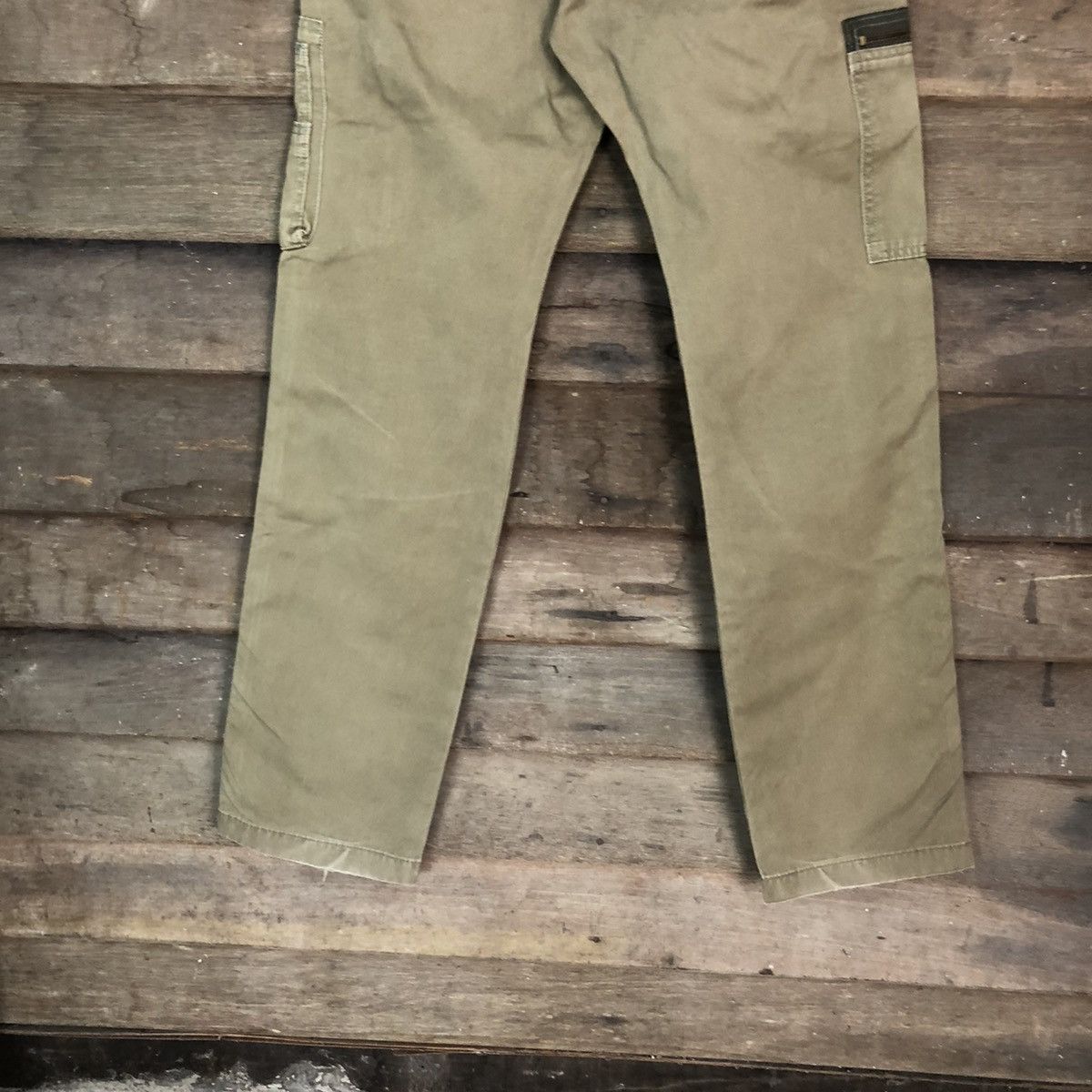 Edition Japan DL Made In Nippon Green brown Cargo Multipocket Pants #1892 Size US 30 / EU 46 - 13 Thumbnail