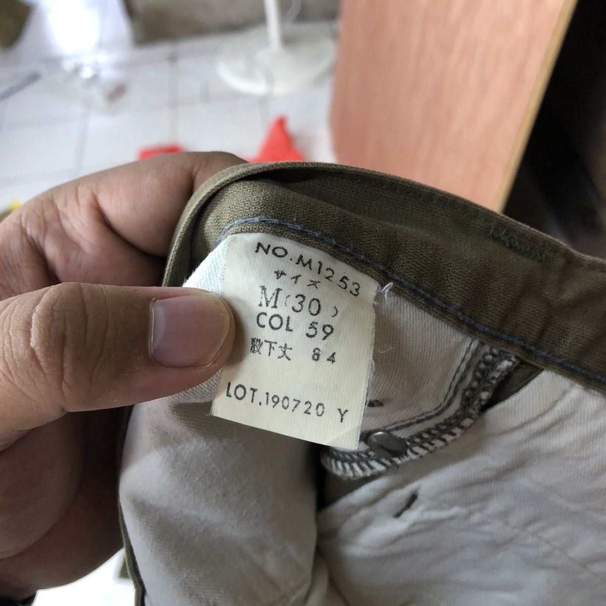 Edition Japan DL Made In Nippon Green brown Cargo Multipocket Pants #1892 Size US 30 / EU 46 - 17 Thumbnail