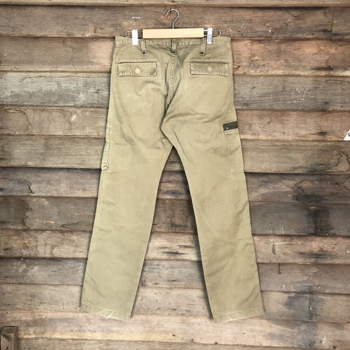 Edition Japan DL Made In Nippon Green brown Cargo Multipocket Pants #1892 Size US 30 / EU 46 - 11 Thumbnail