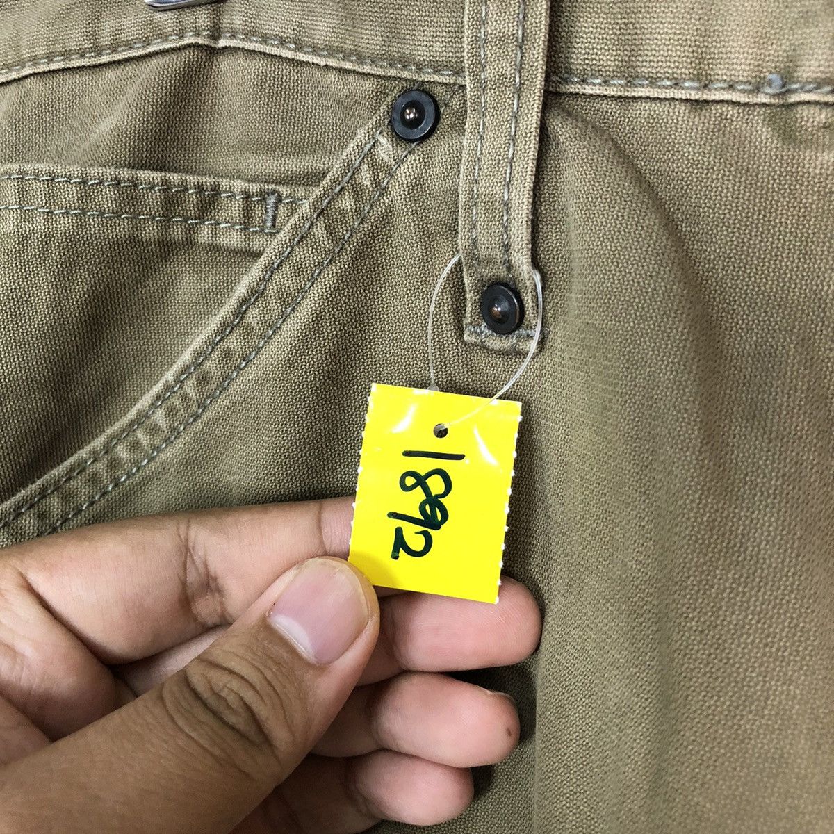 Edition Japan DL Made In Nippon Green brown Cargo Multipocket Pants #1892 Size US 30 / EU 46 - 10 Thumbnail