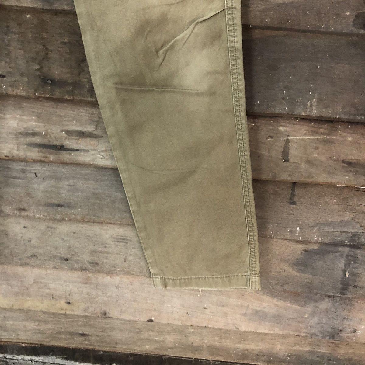 Edition Japan DL Made In Nippon Green brown Cargo Multipocket Pants #1892 Size US 30 / EU 46 - 9 Thumbnail